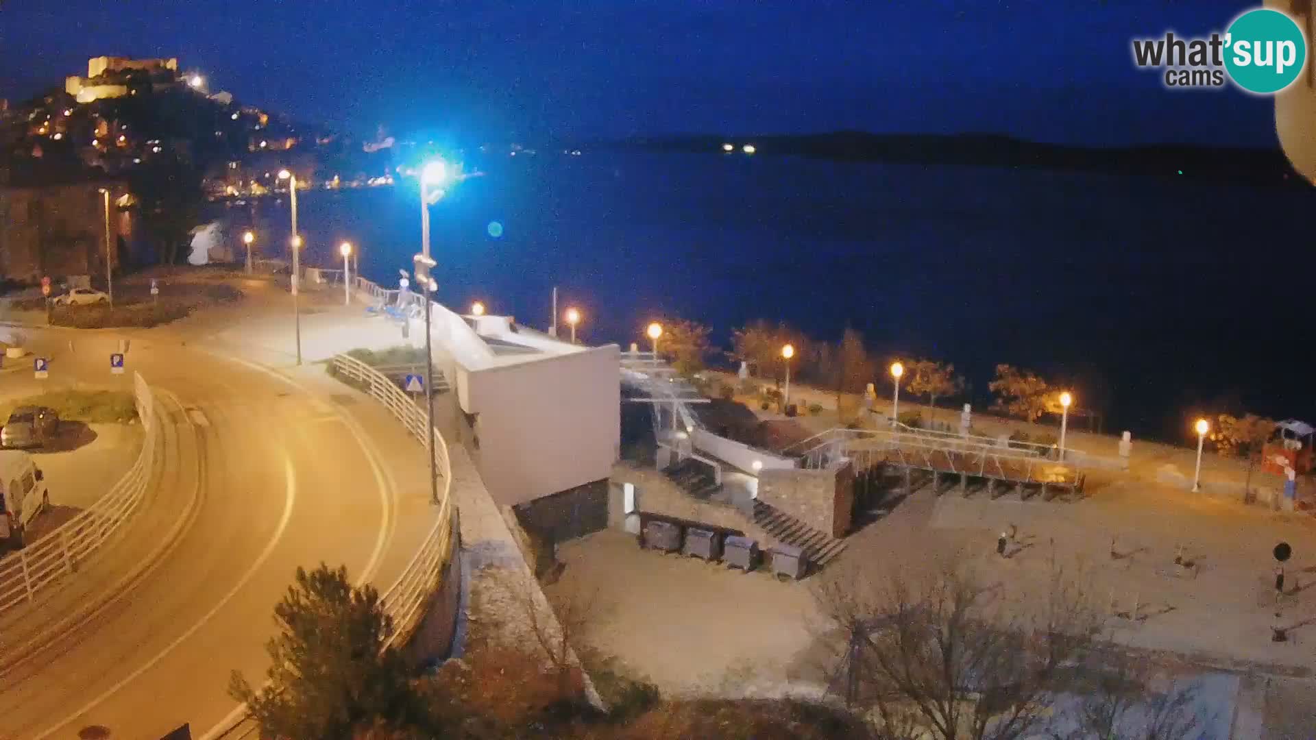 Live Cam Šibenik plage Banj