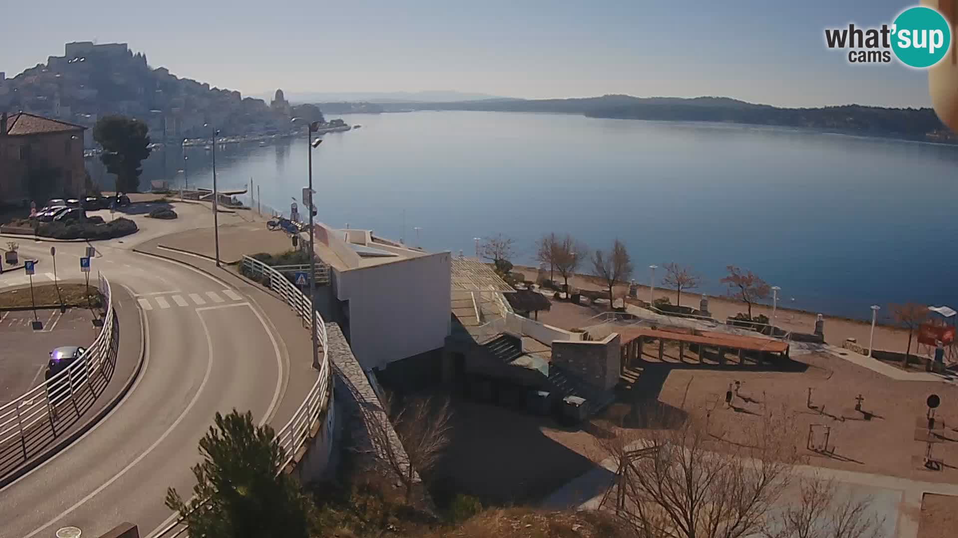 Web kamera Šibenik plaža Banj