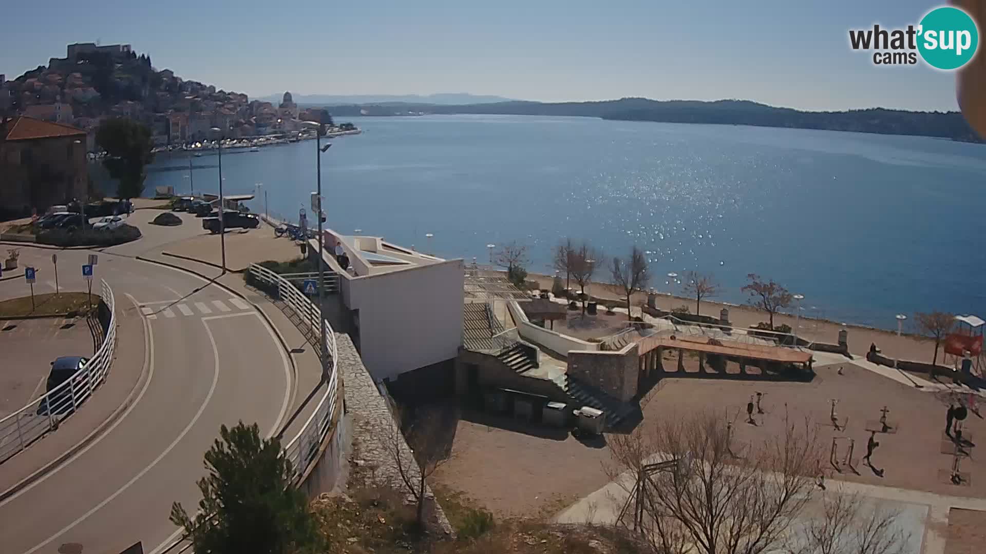 Web kamera Šibenik plaža Banj