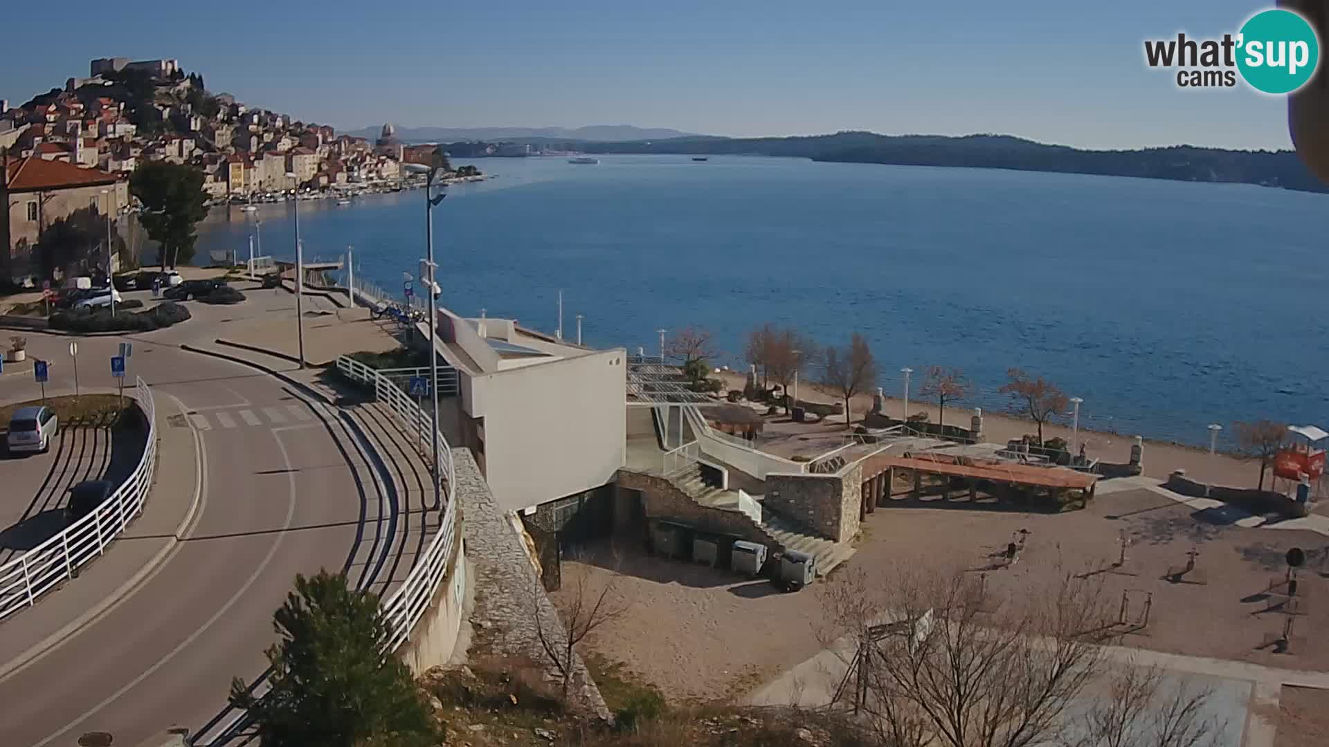 Webcam Šibenik Strand Banj