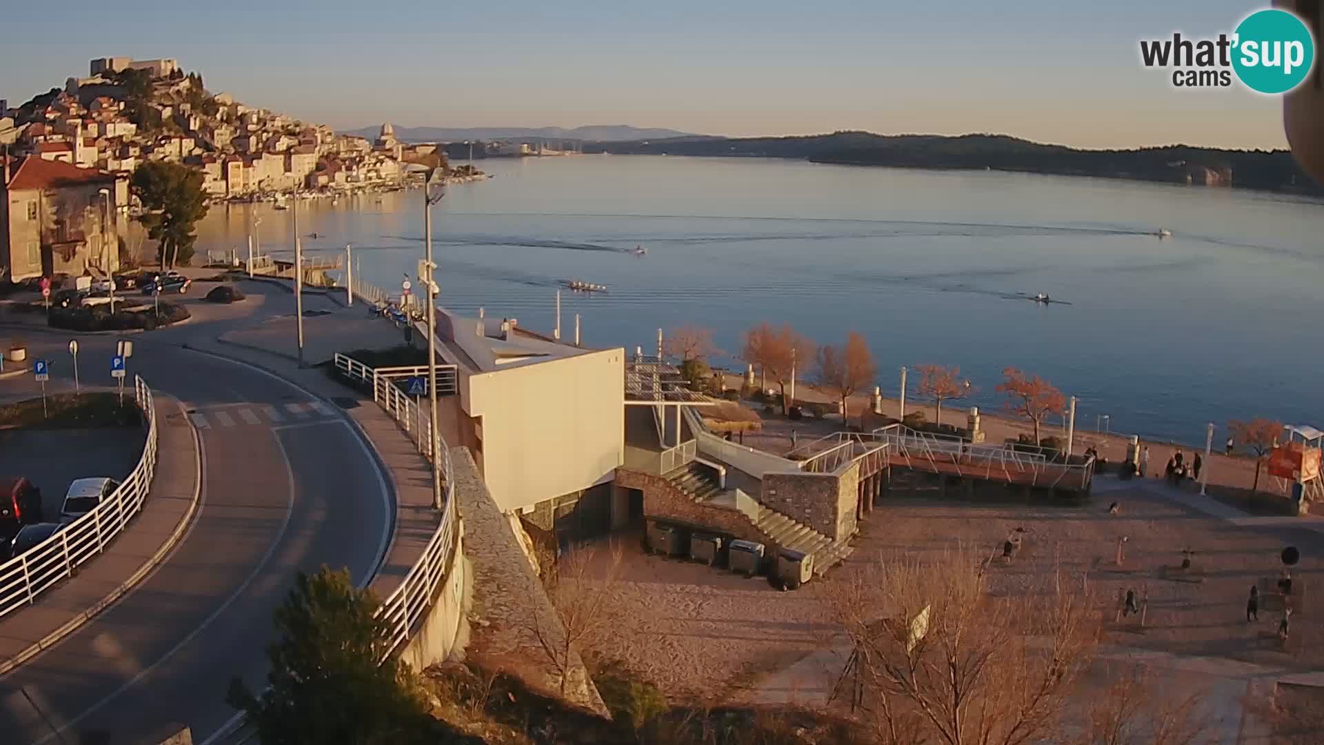 Šibenik webcam Beach Banj