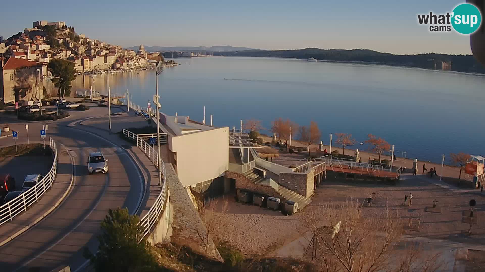 Kamera v živo Šibenik plaža Banj