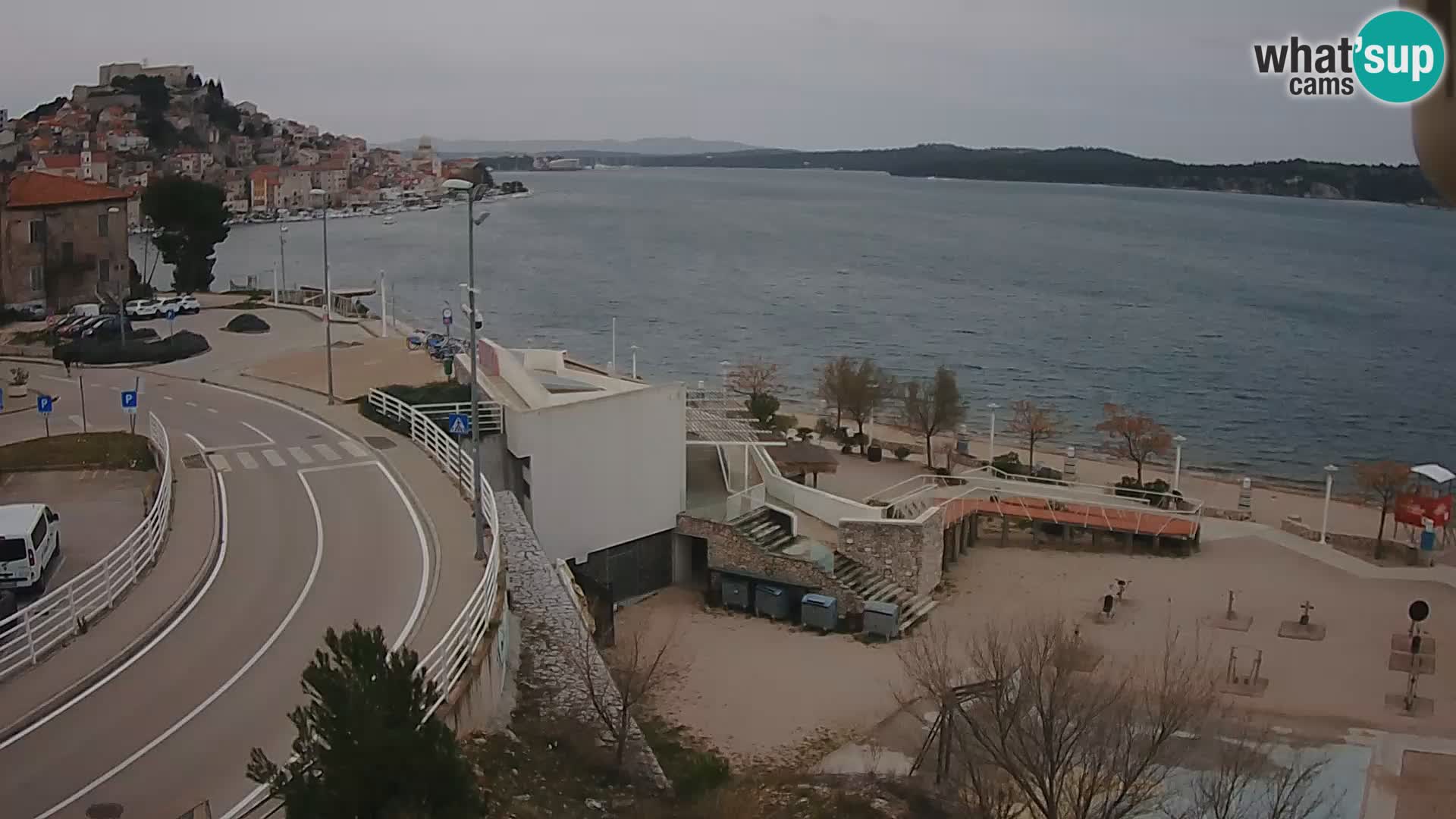 Live Cam Šibenik plage Banj