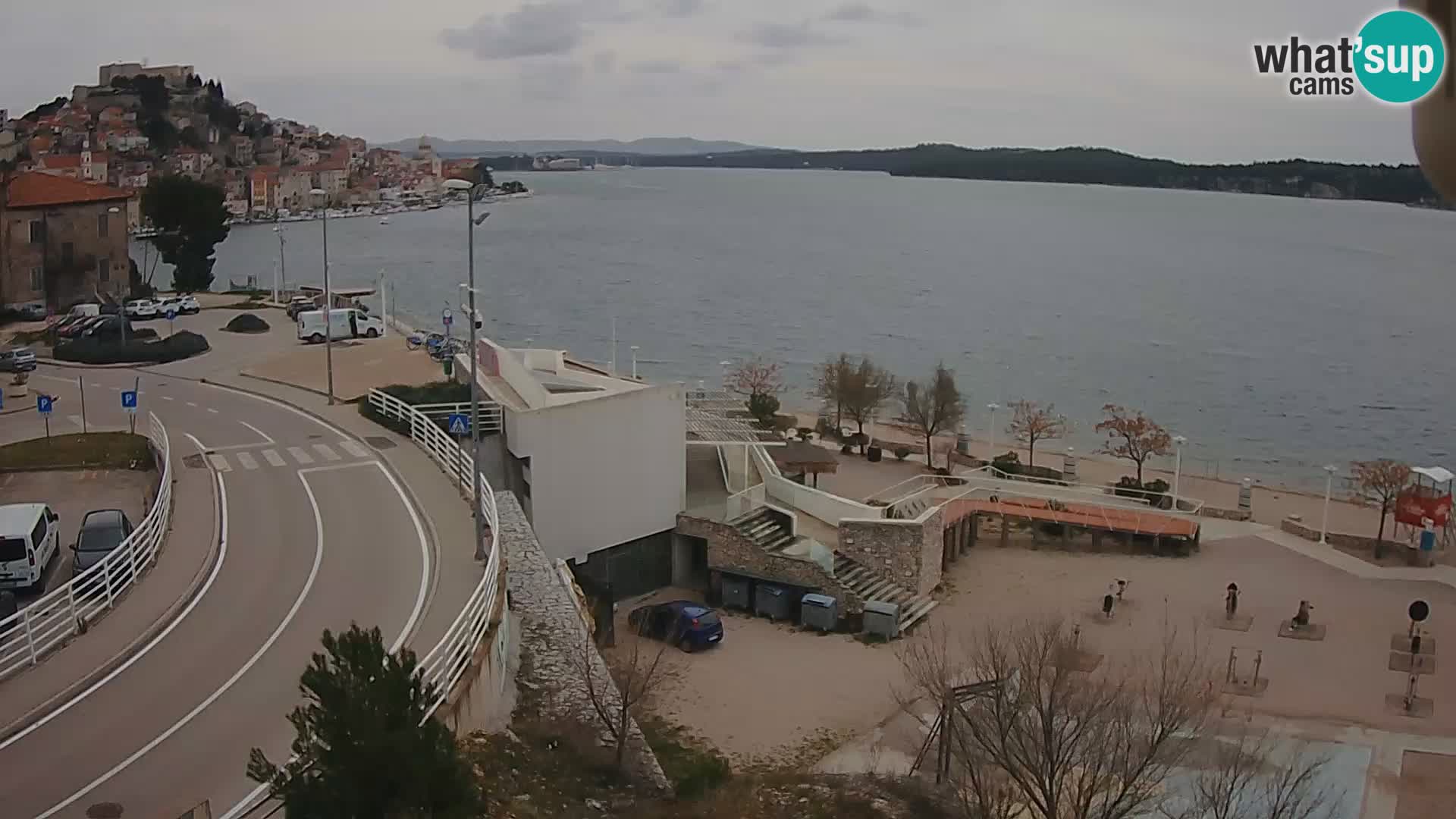 Web kamera Šibenik plaža Banj