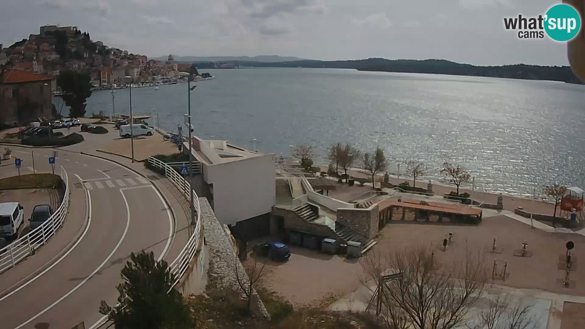 Web kamera Šibenik plaža Banj