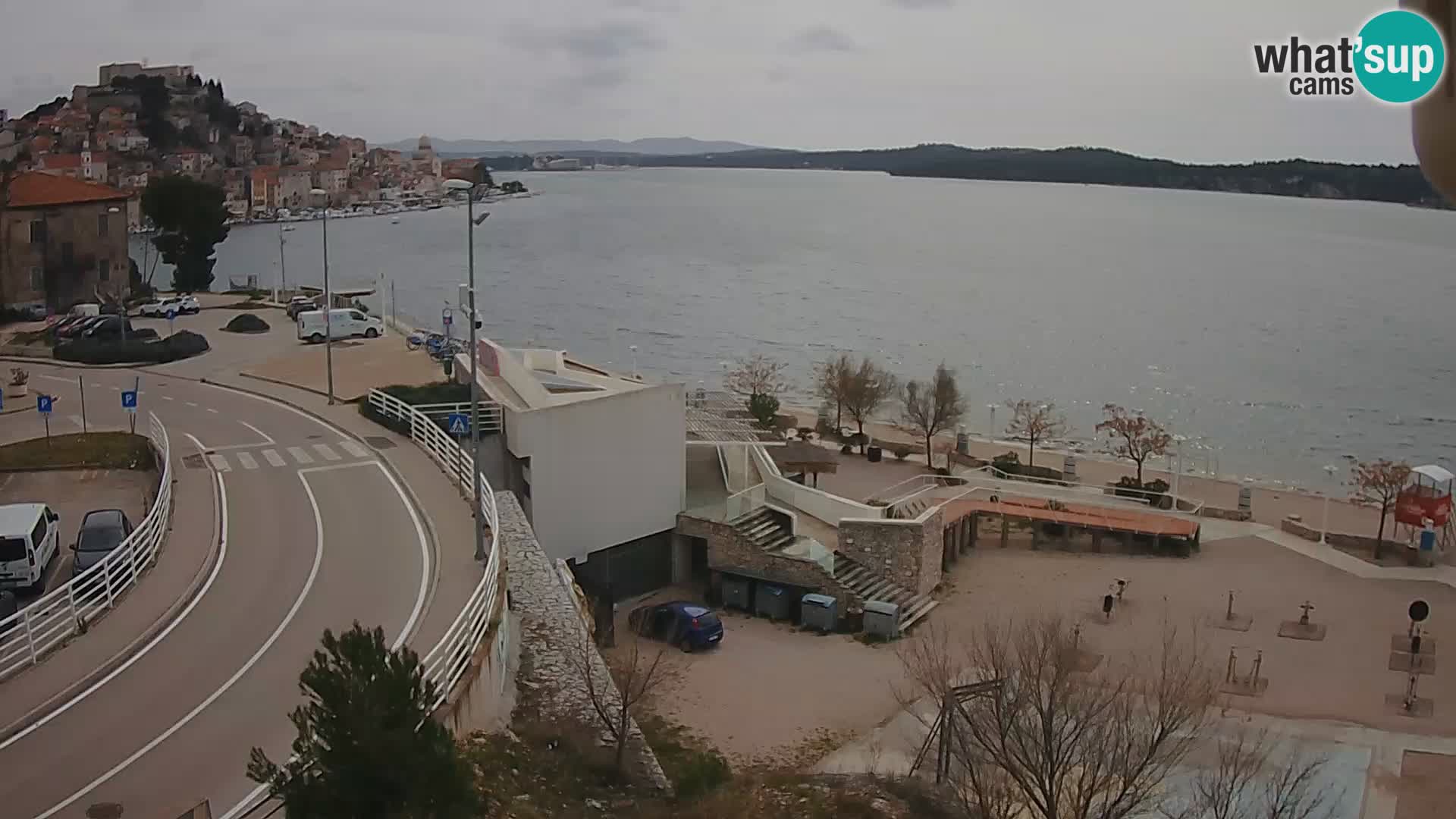 Live Cam Šibenik plage Banj