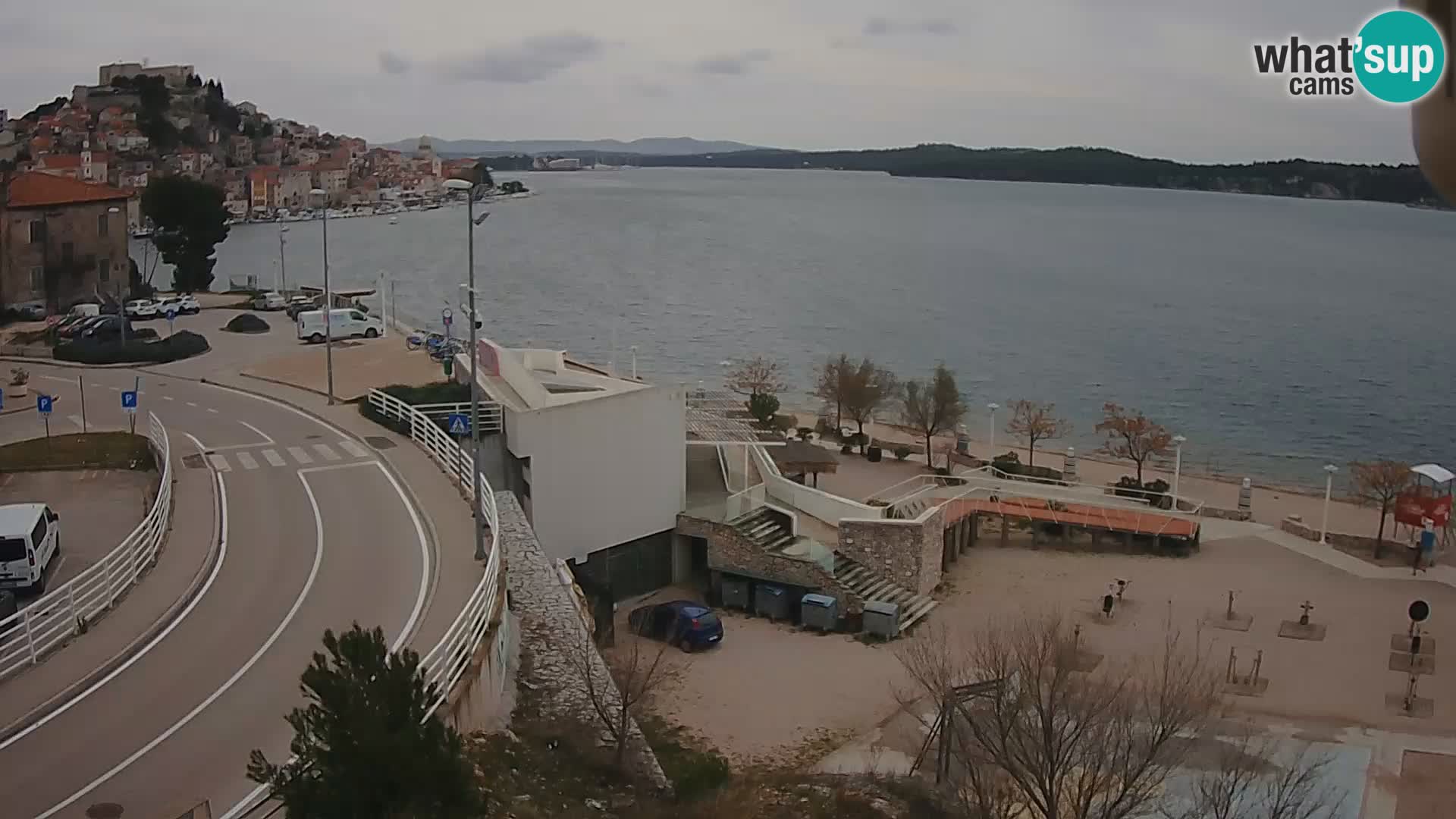 Live Cam Šibenik plage Banj