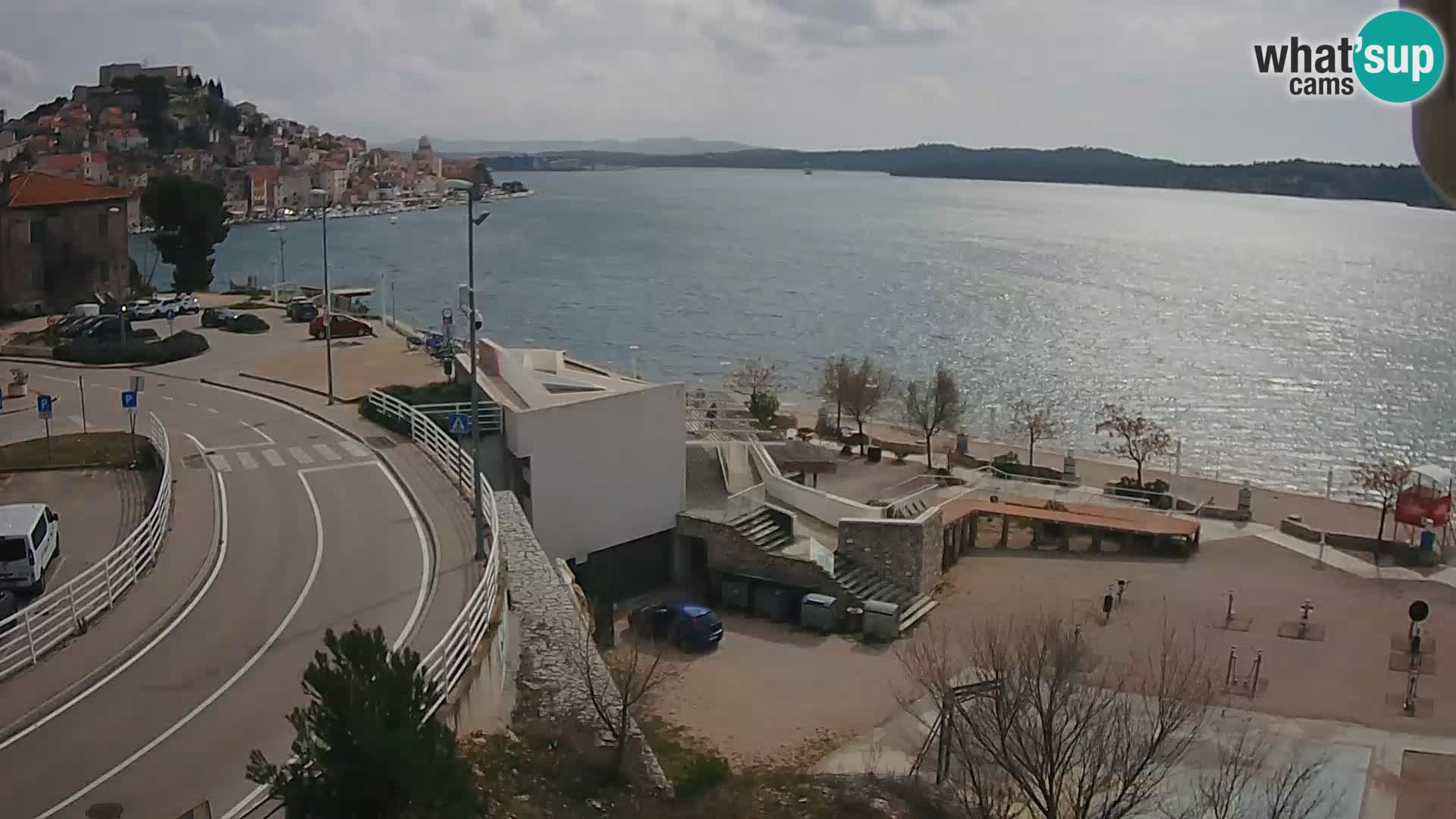 Web kamera Šibenik plaža Banj