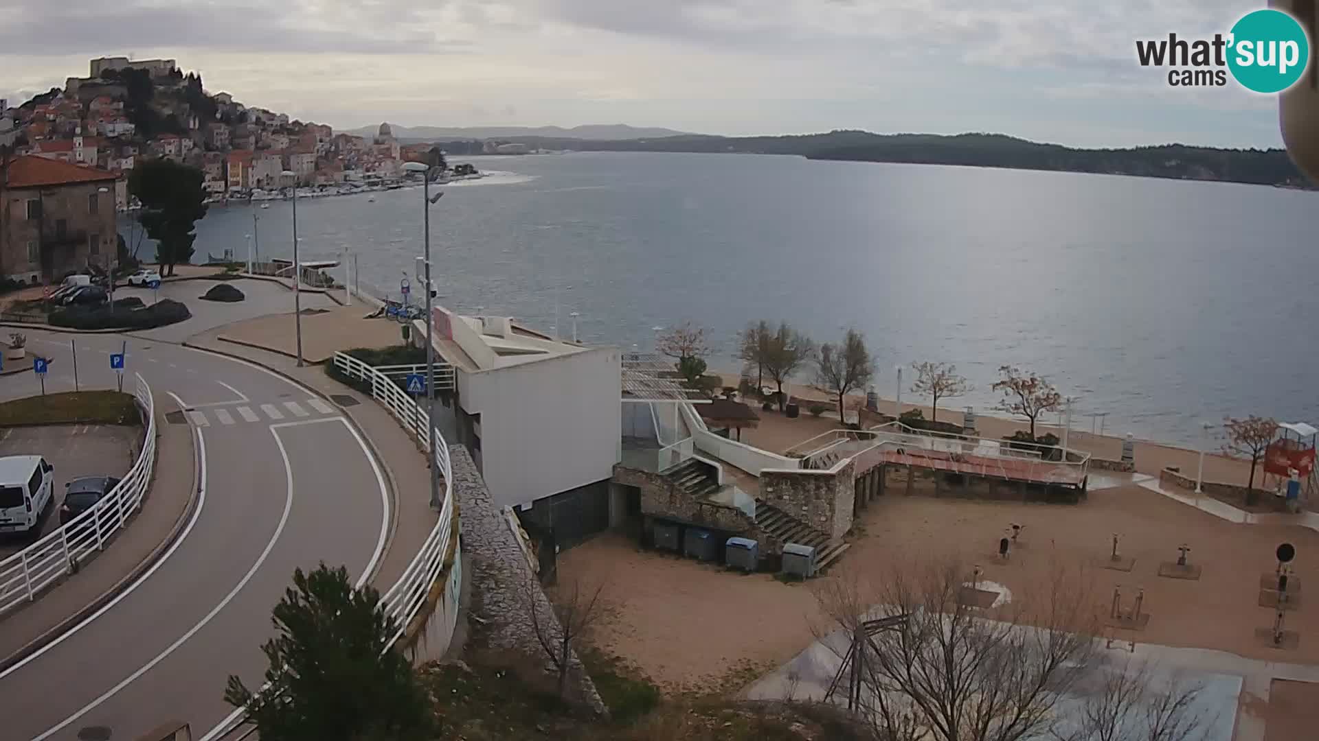 Webcam Šibenik Strand Banj