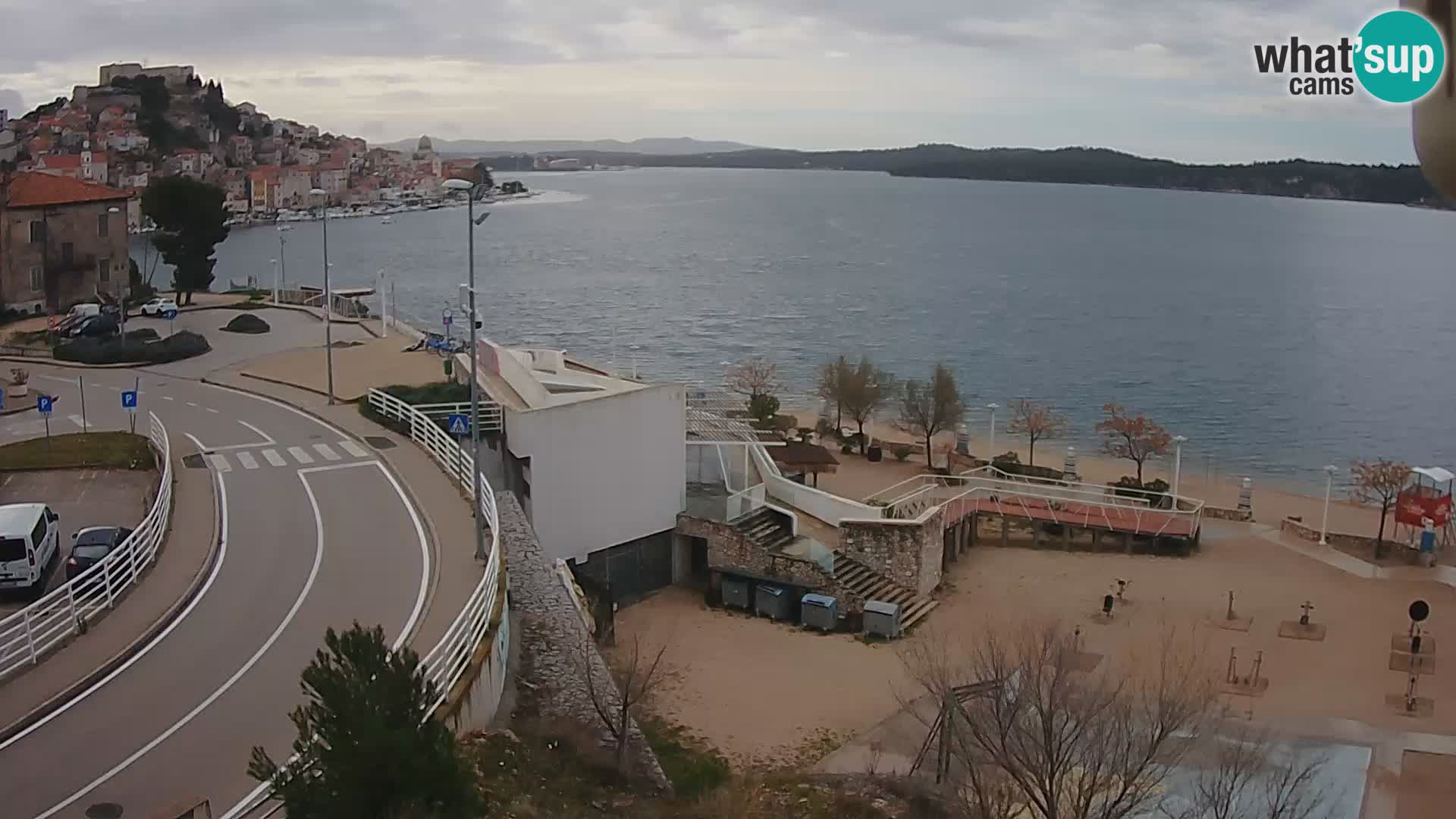 Kamera v živo Šibenik plaža Banj