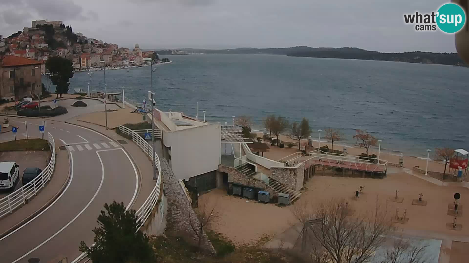 Webcam Šibenik Strand Banj