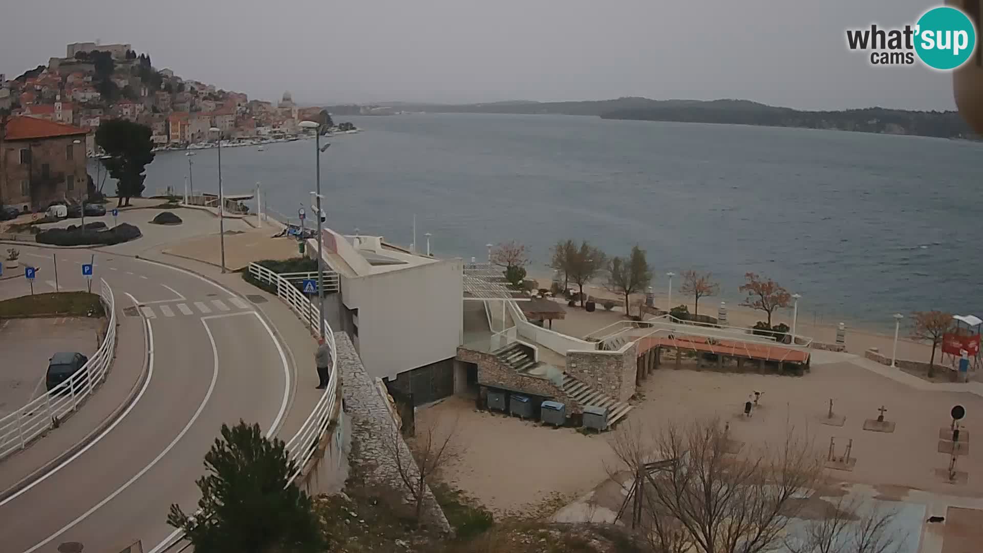 Kamera v živo Šibenik plaža Banj