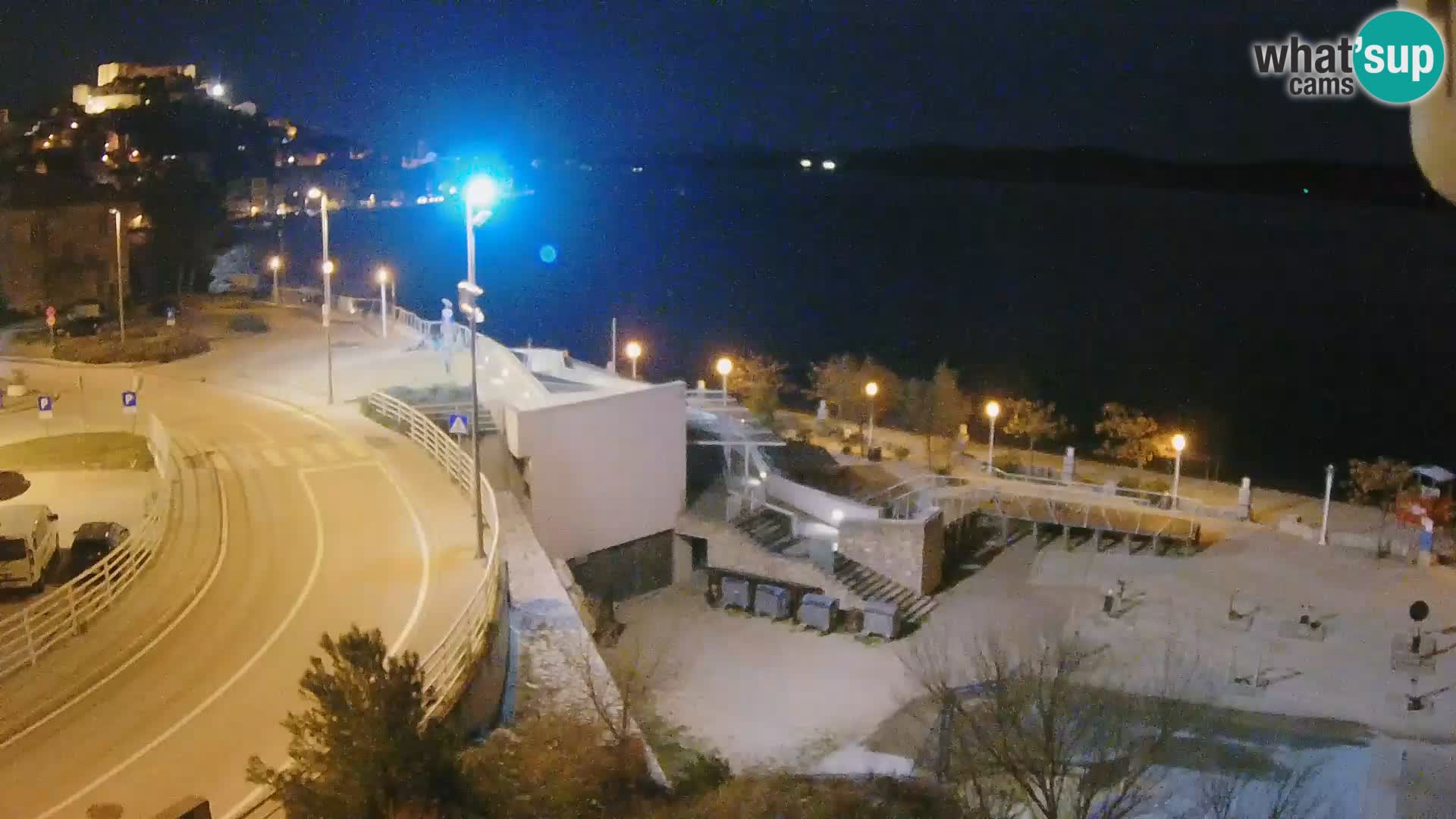 Webcam Šibenik Strand Banj