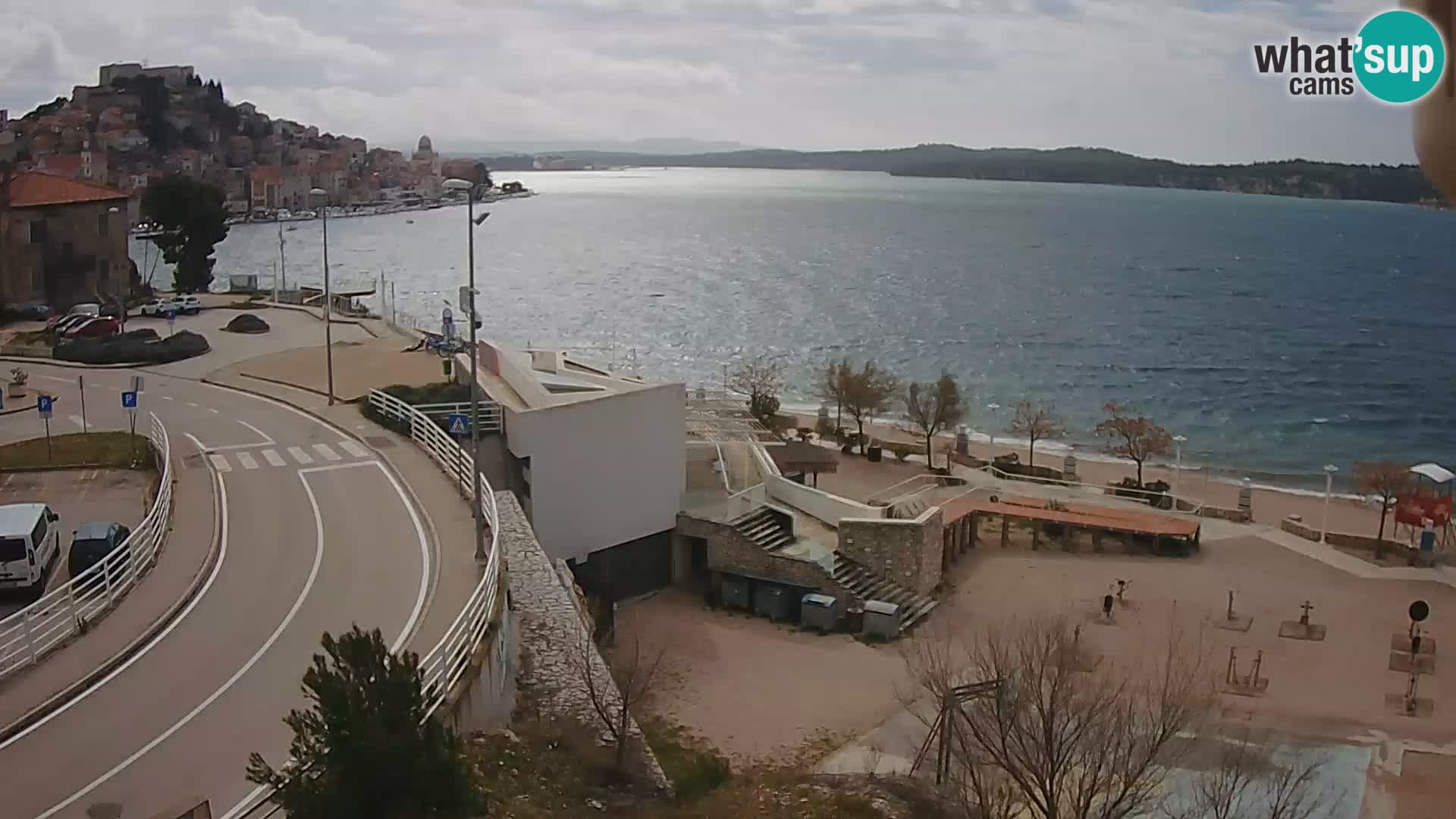 Webcam Šibenik Strand Banj