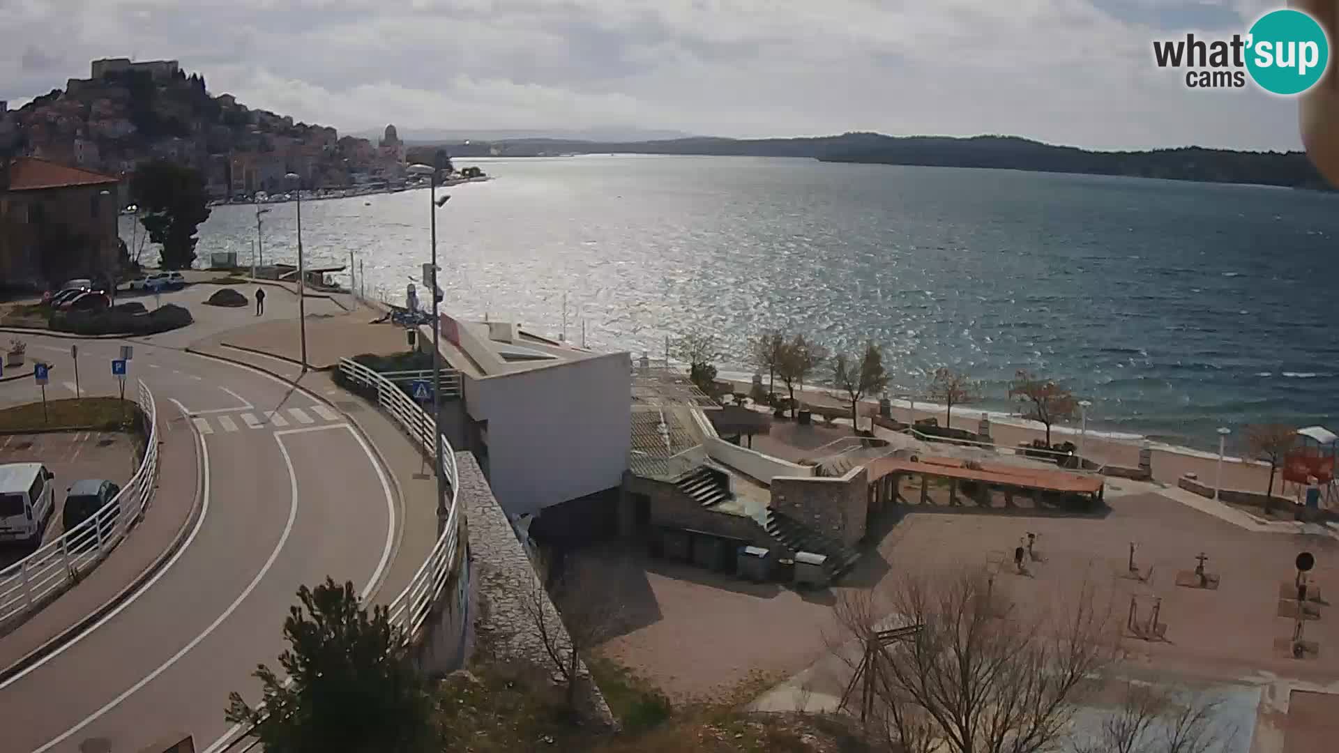 Web kamera Šibenik plaža Banj