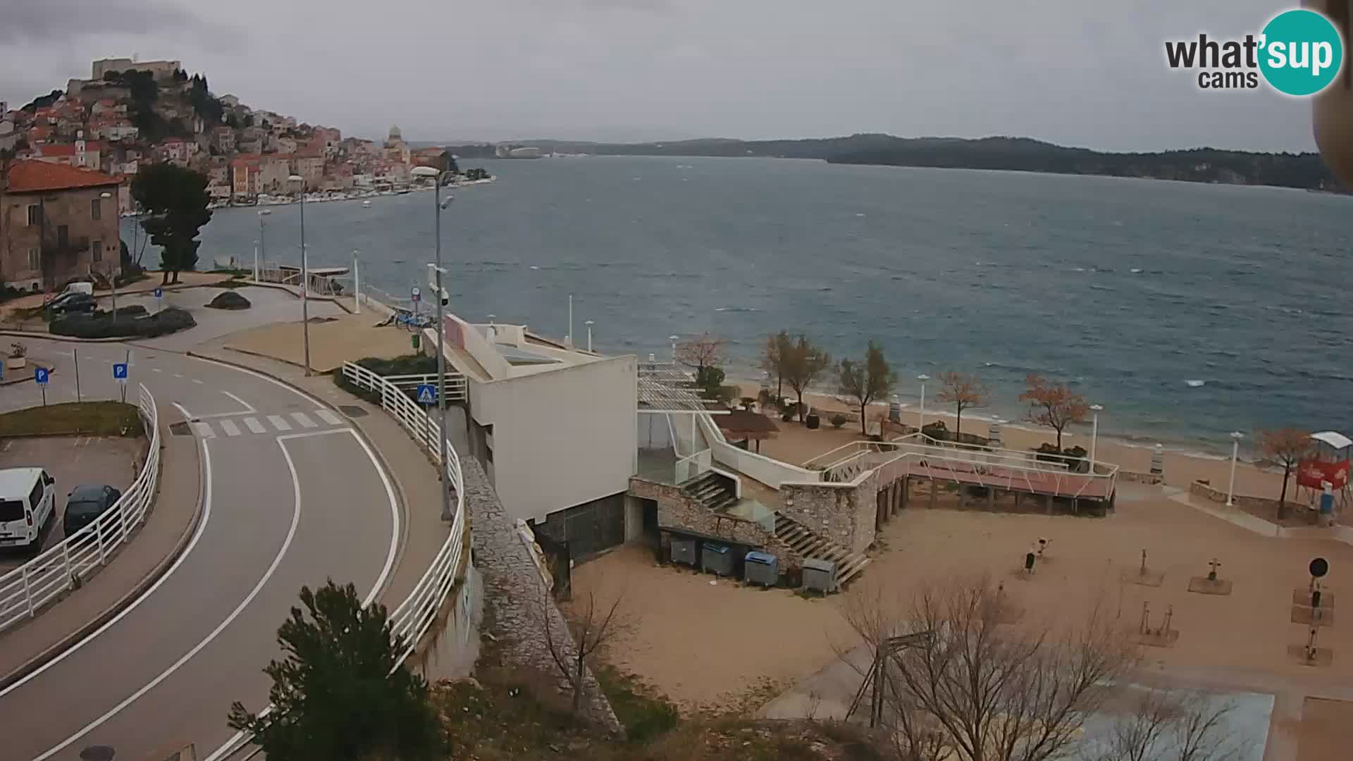 Webcam Šibenik Strand Banj