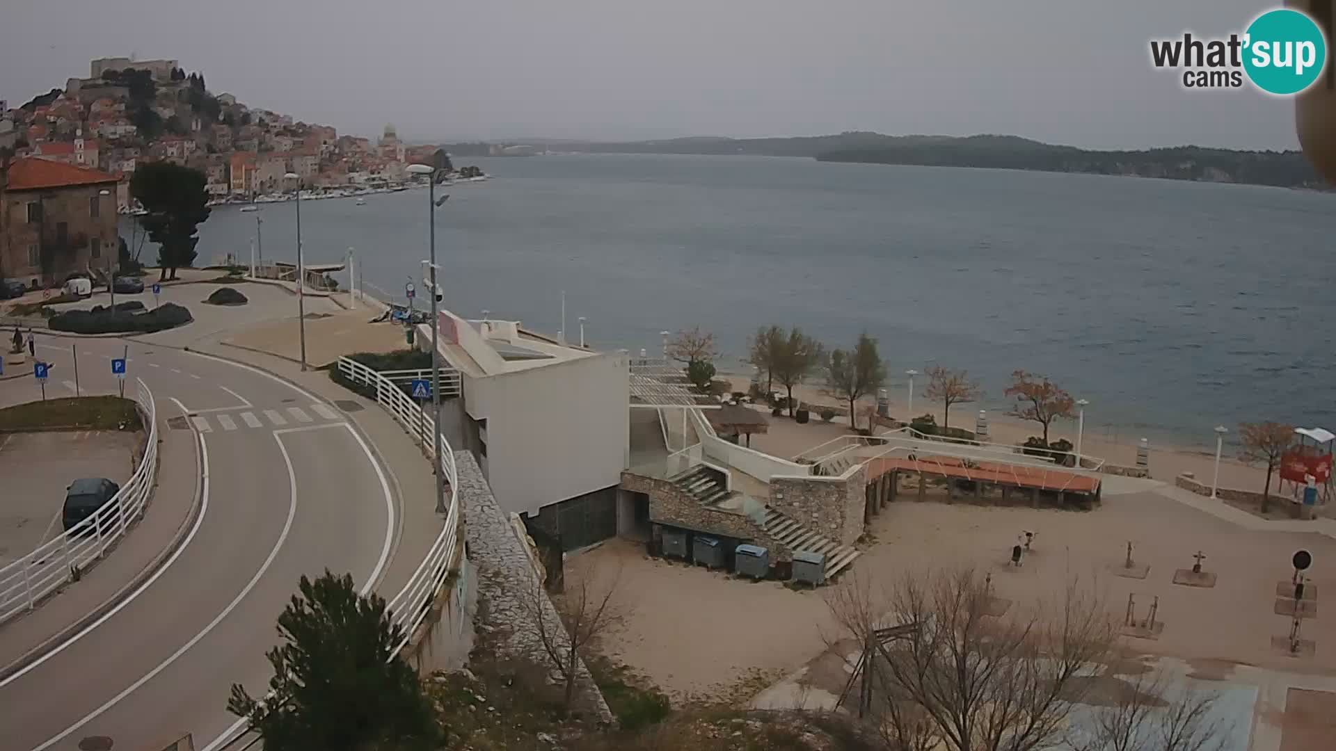 Live Cam Šibenik plage Banj