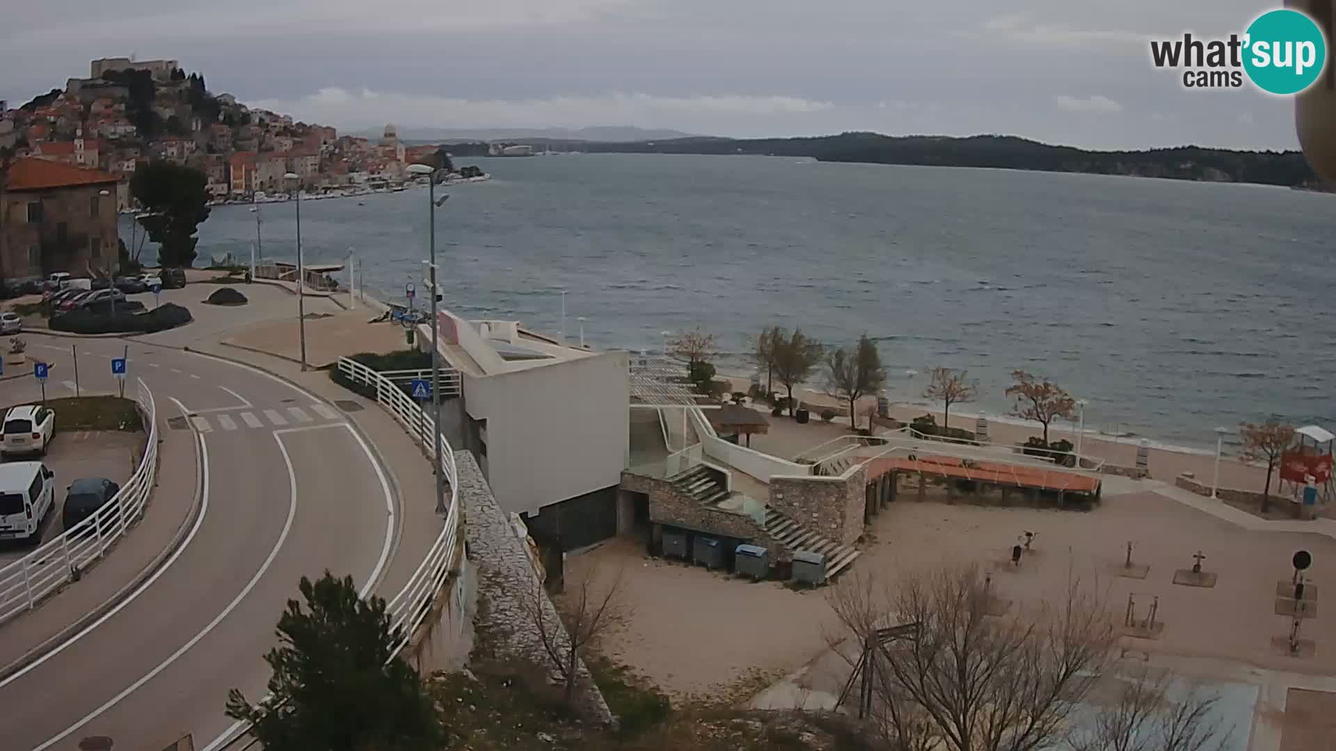 Live Cam Šibenik plage Banj