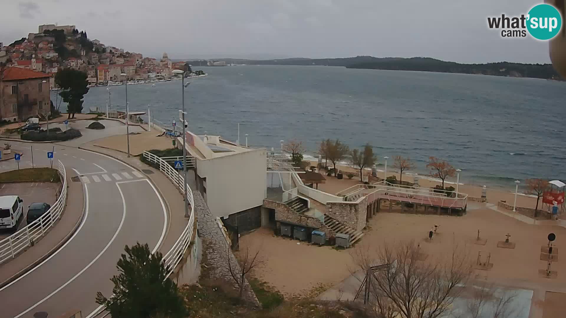 Live Cam Šibenik plage Banj