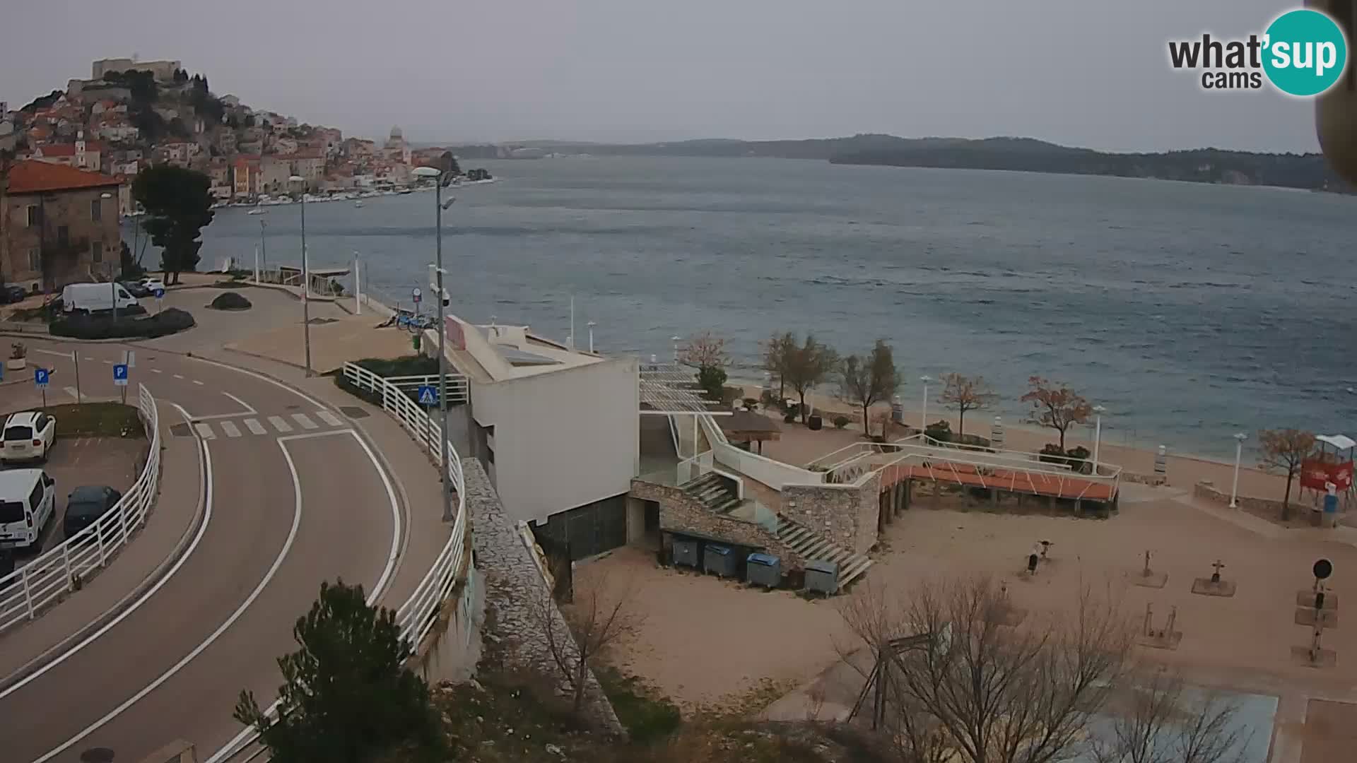 Web kamera Šibenik plaža Banj