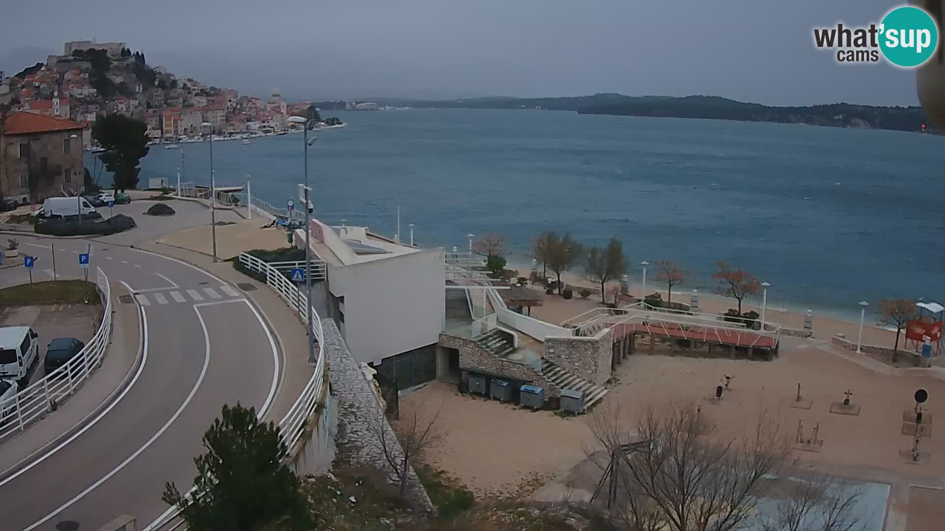 Webcam Šibenik Strand Banj