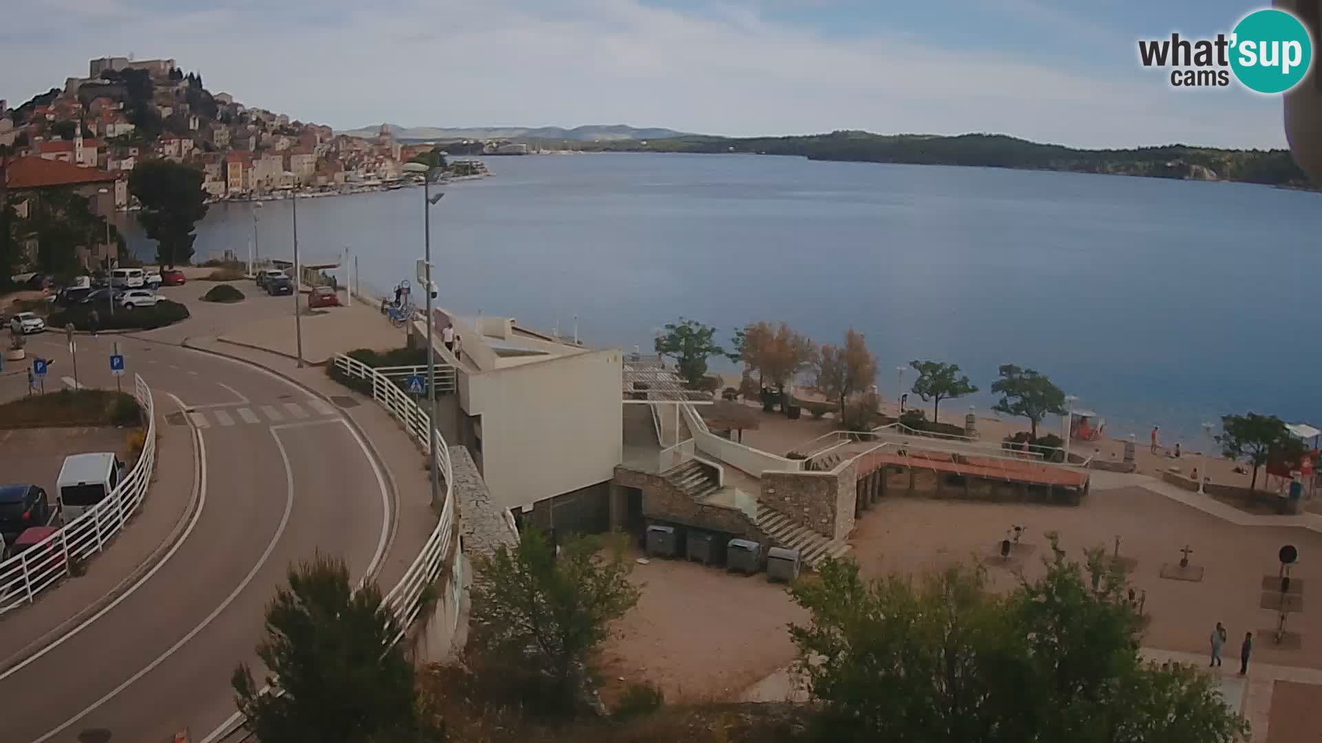 Web kamera Šibenik plaža Banj