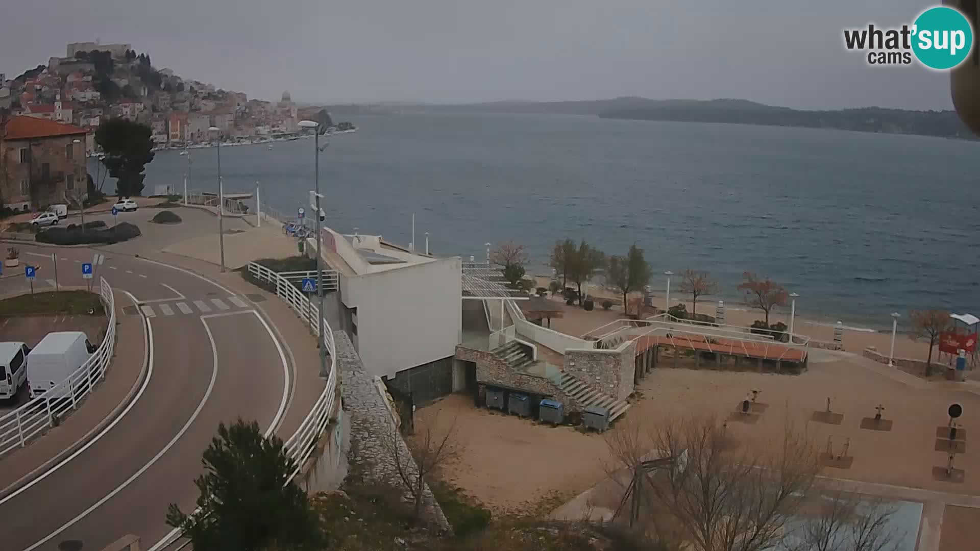 Live Cam Šibenik plage Banj