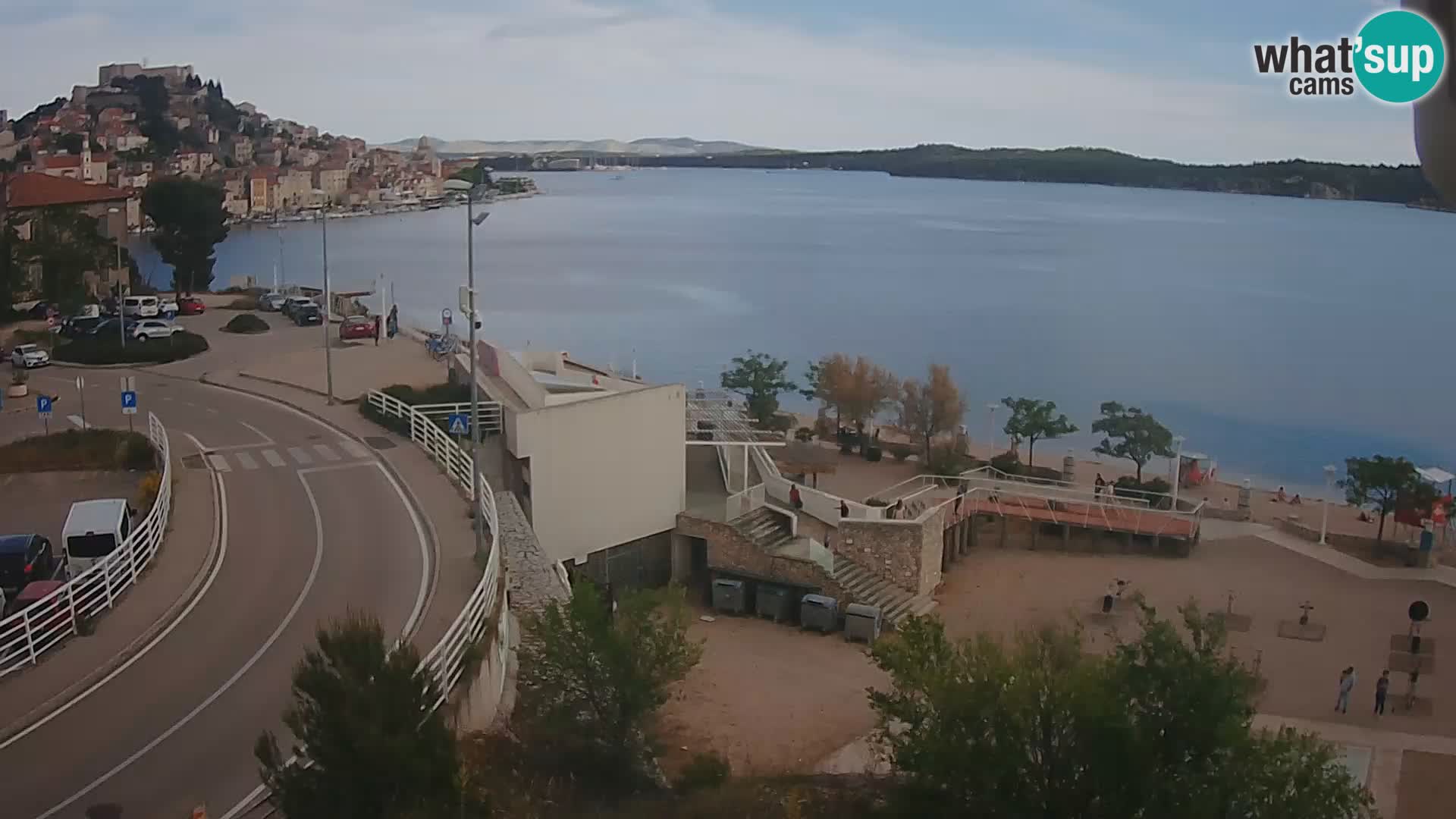 Webcam Šibenik Strand Banj