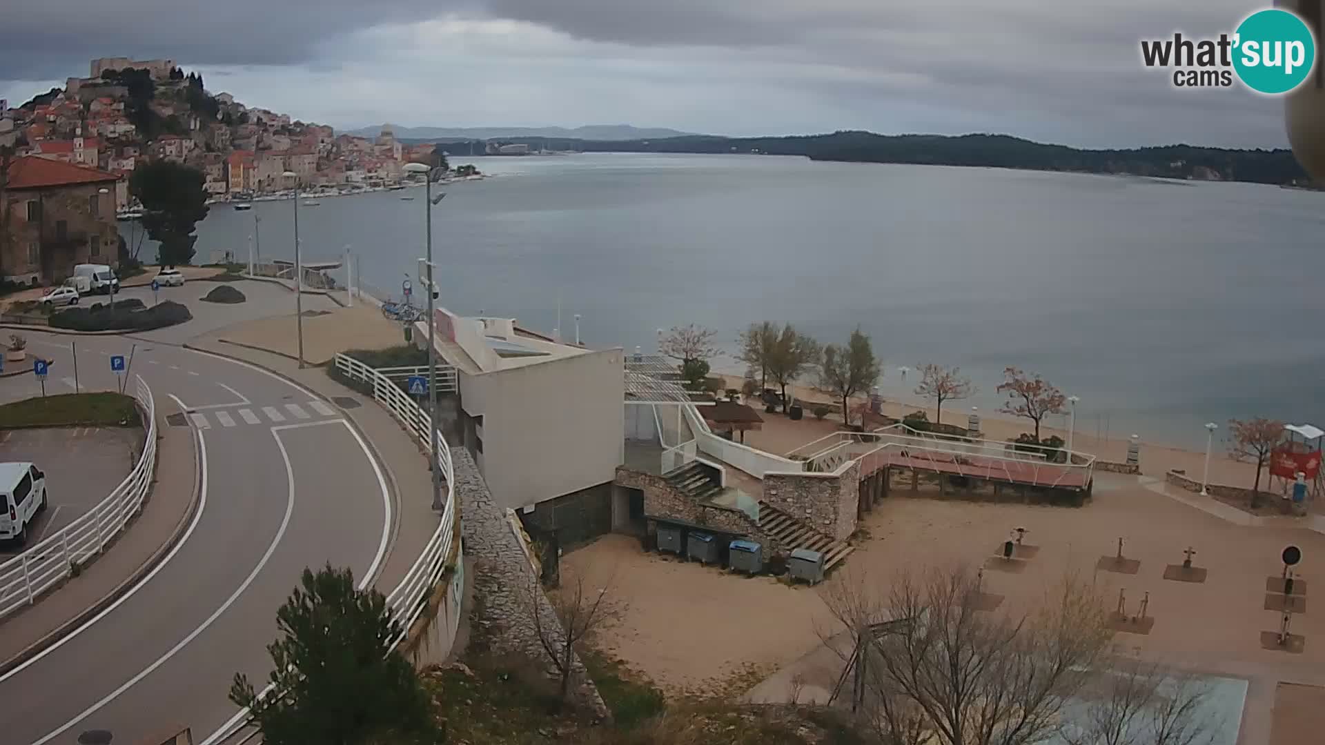 Live Cam Šibenik plage Banj