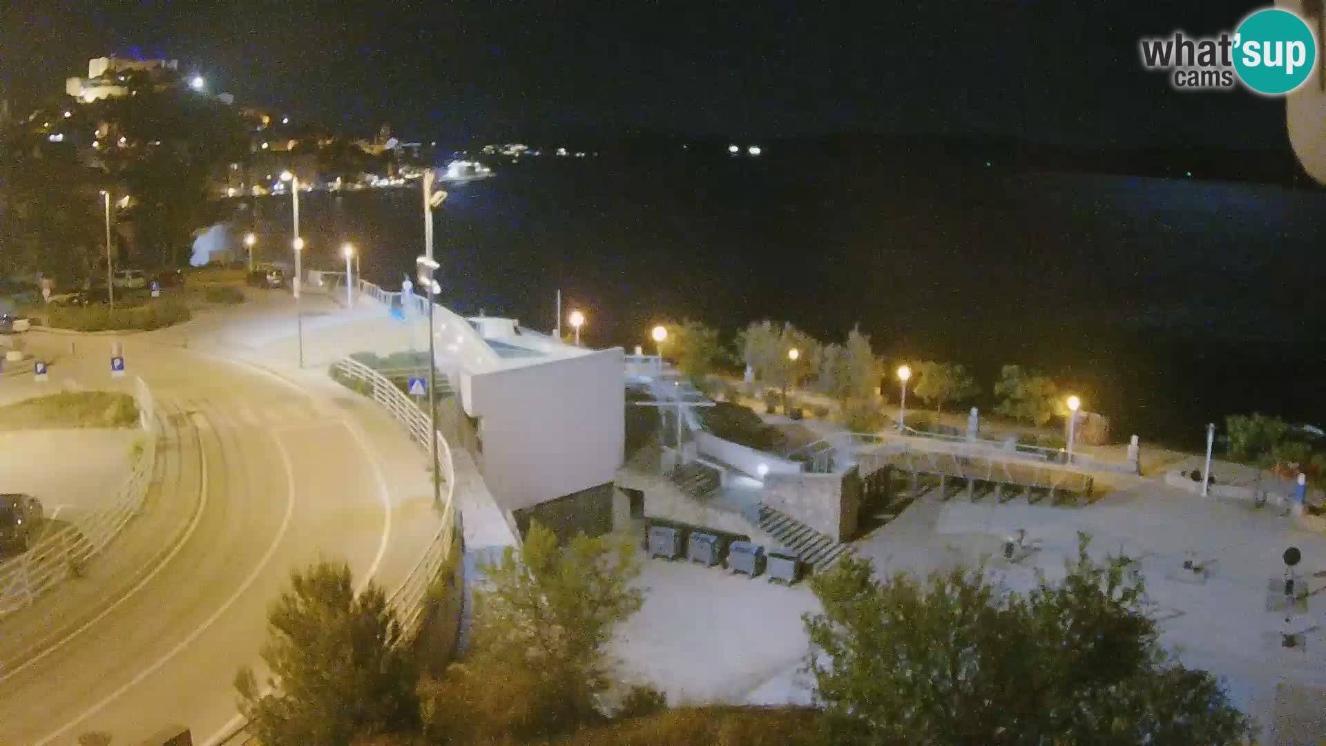 Livecam Sibenico spiaggia Banj