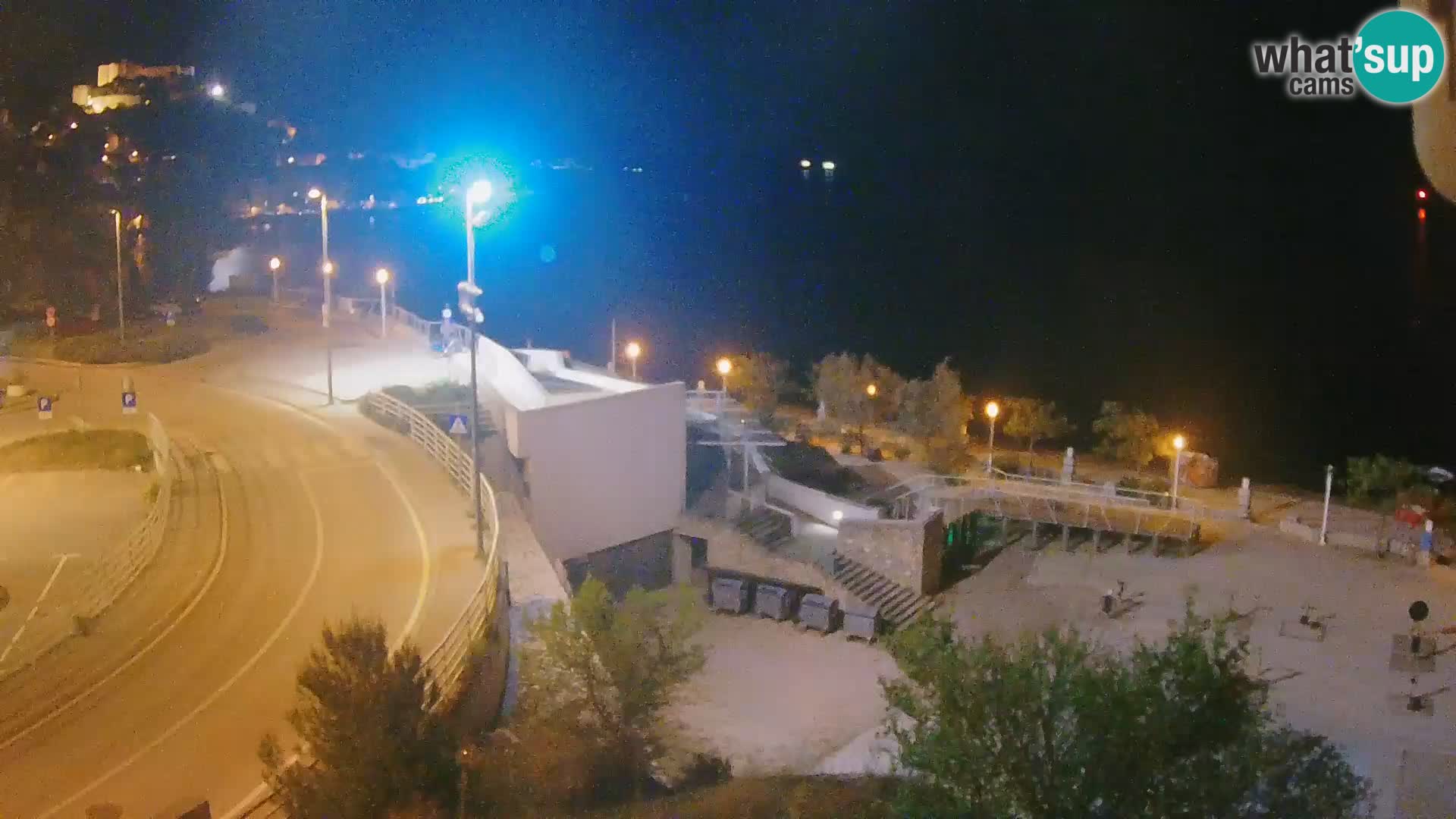 Livecam Sibenico spiaggia Banj