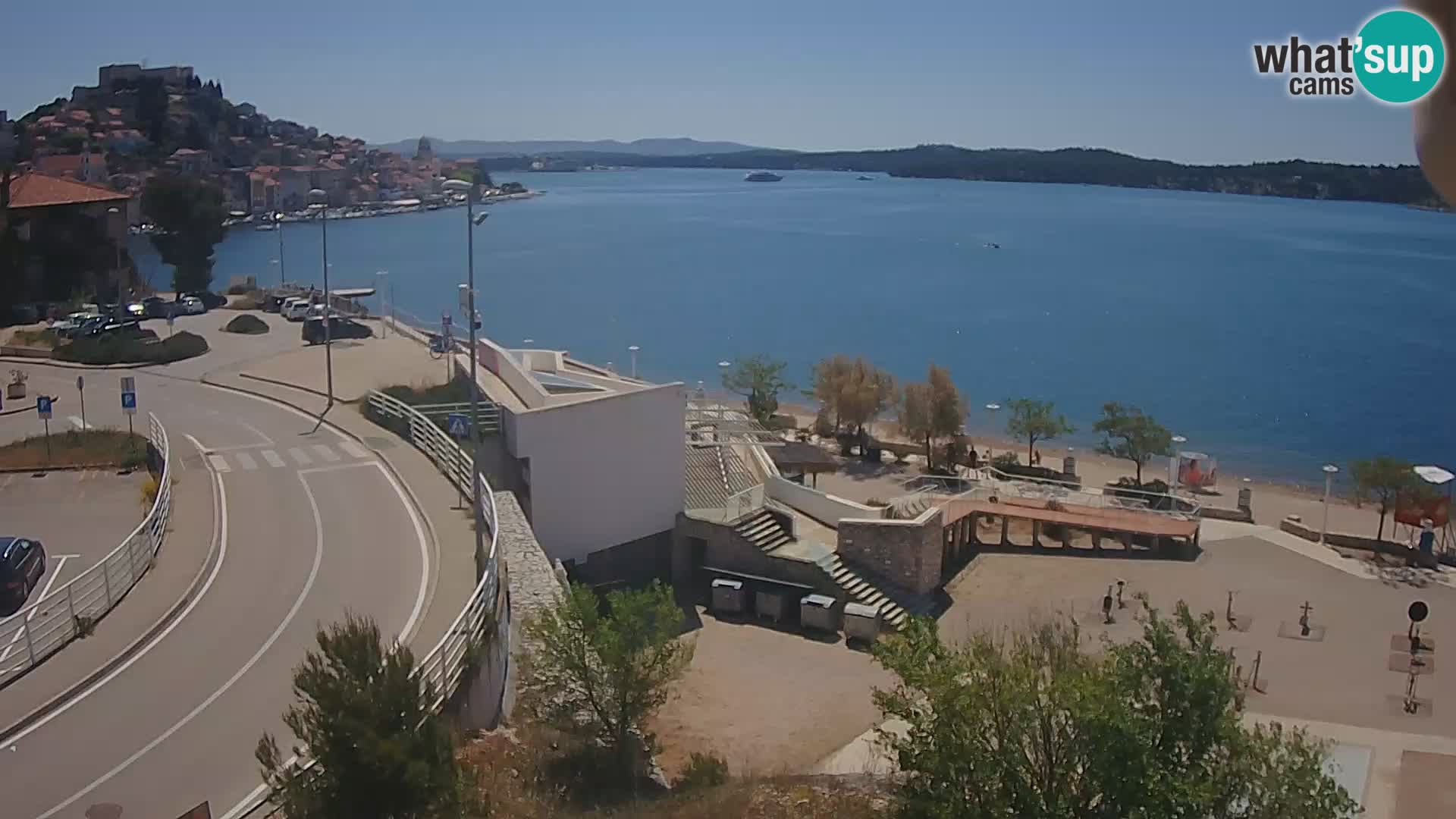 Šibenik webcam Beach Banj