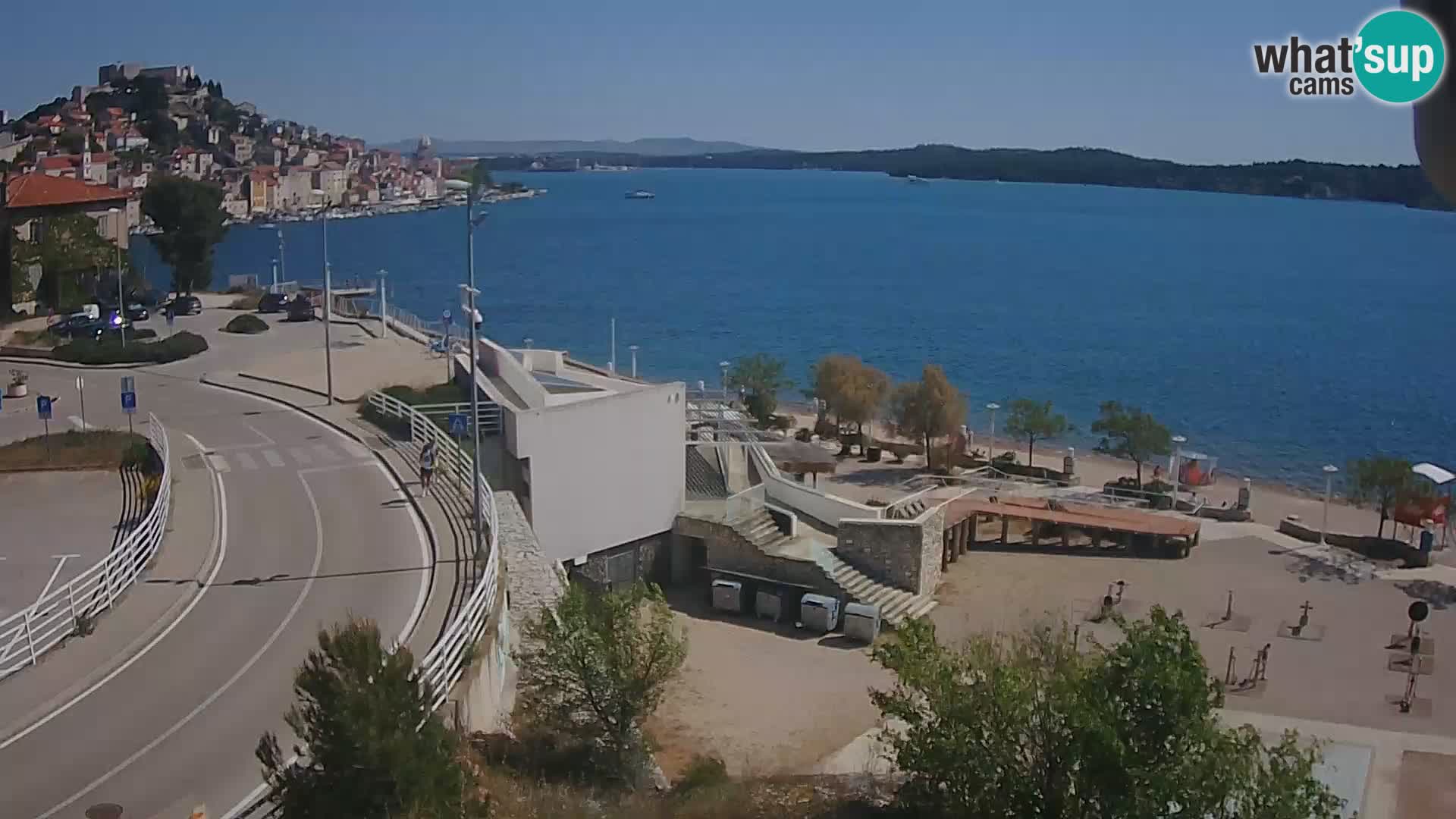 Web kamera Šibenik plaža Banj