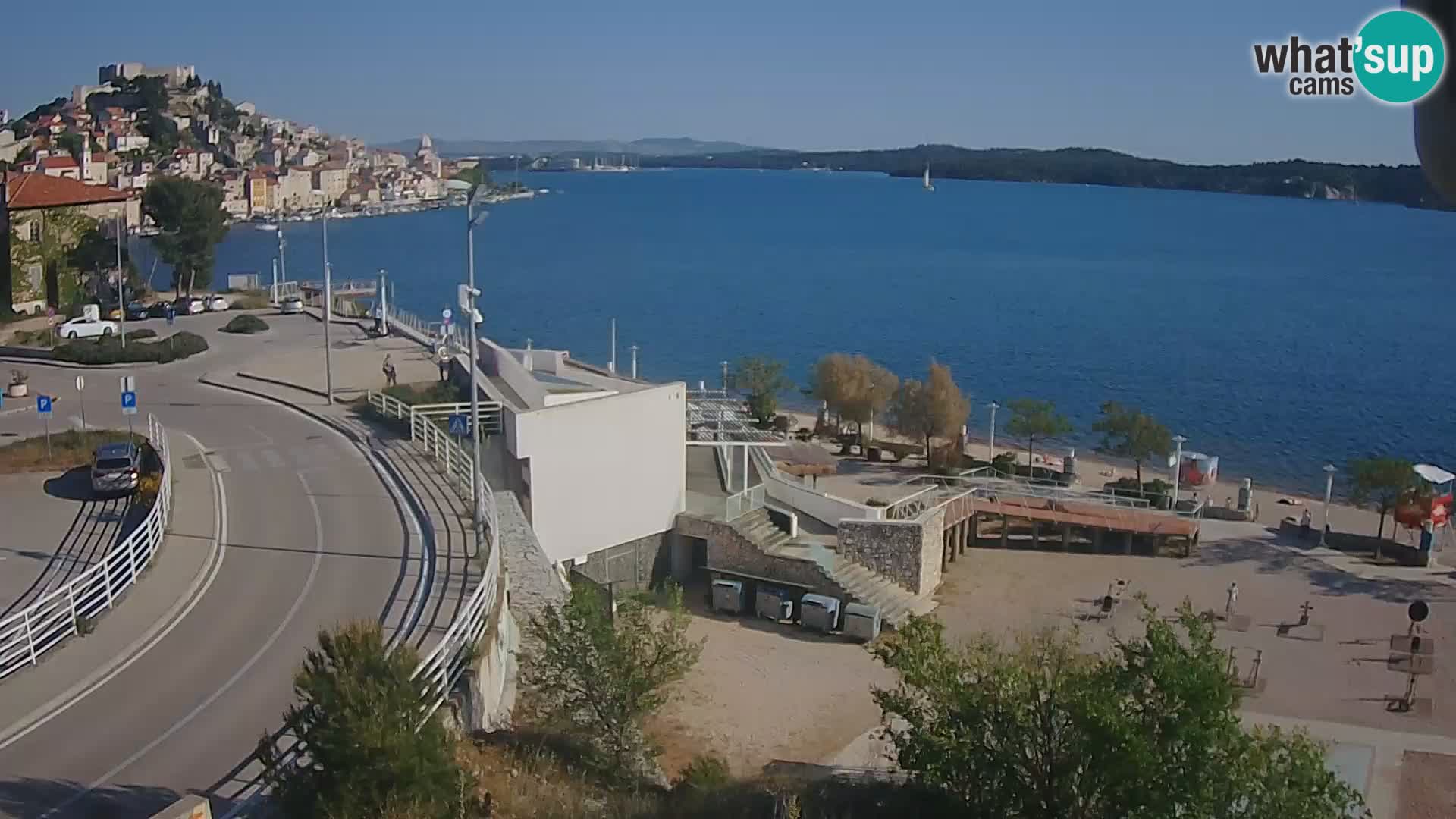 Webcam Šibenik Strand Banj