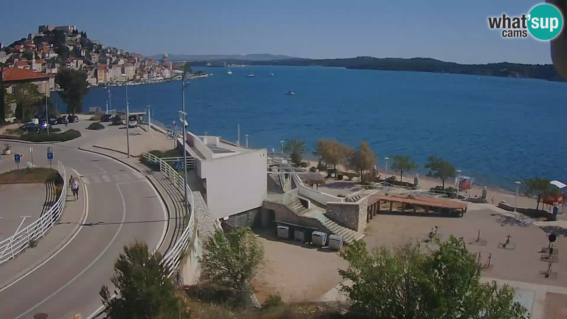 Kamera v živo Šibenik plaža Banj