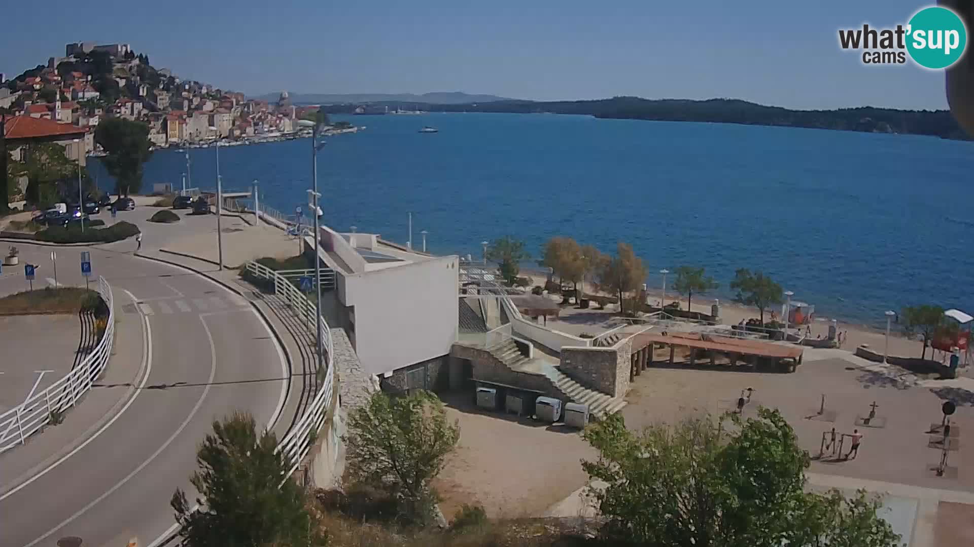 Kamera v živo Šibenik plaža Banj