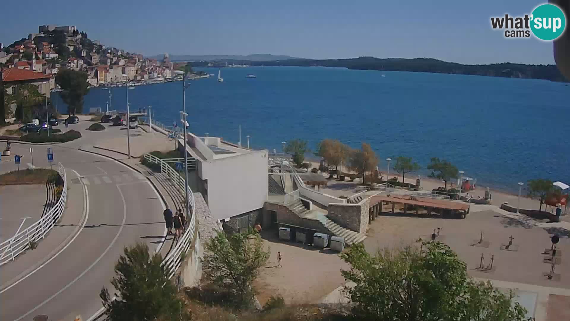 Webcam Šibenik Strand Banj