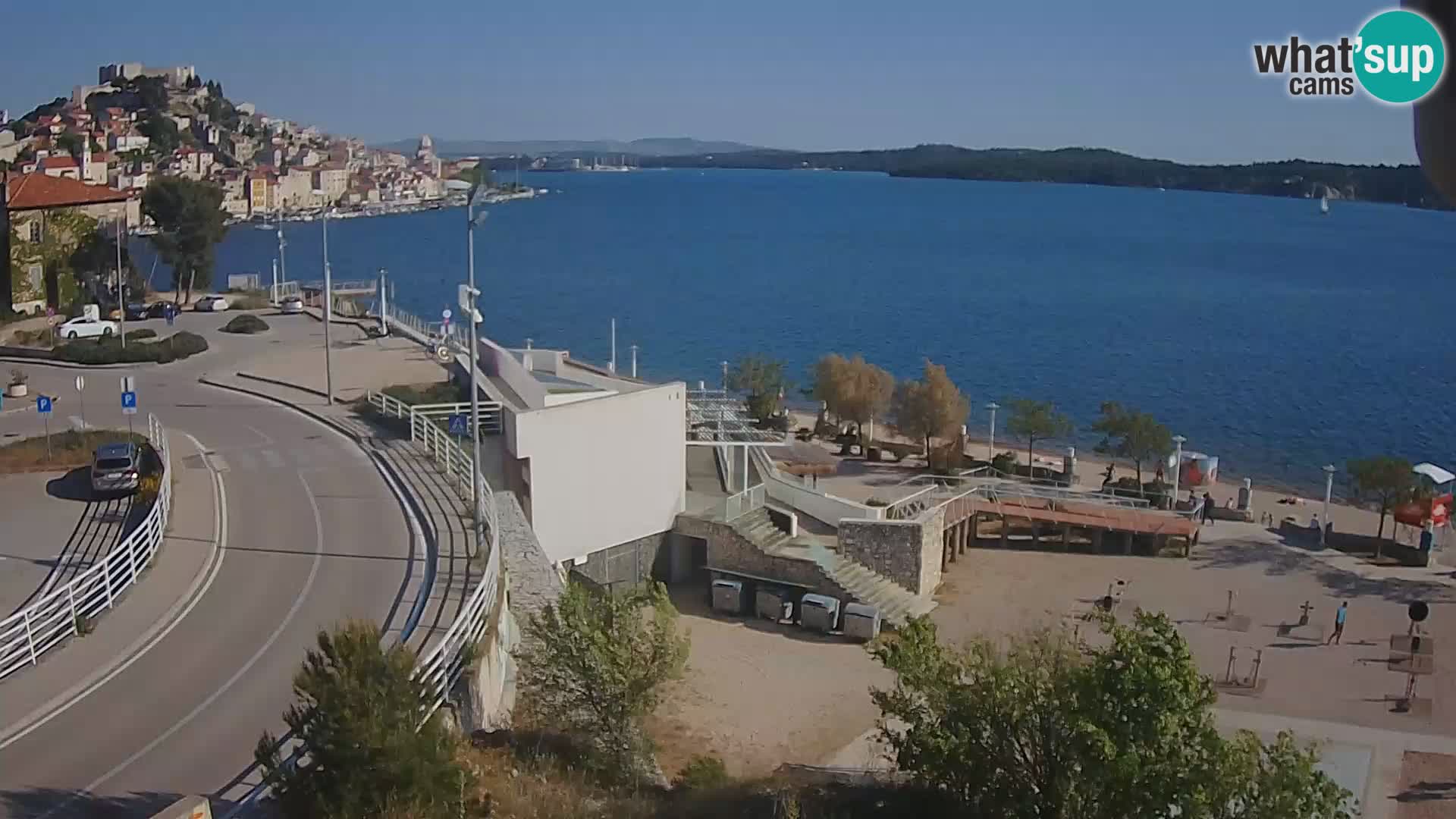 Web kamera Šibenik plaža Banj
