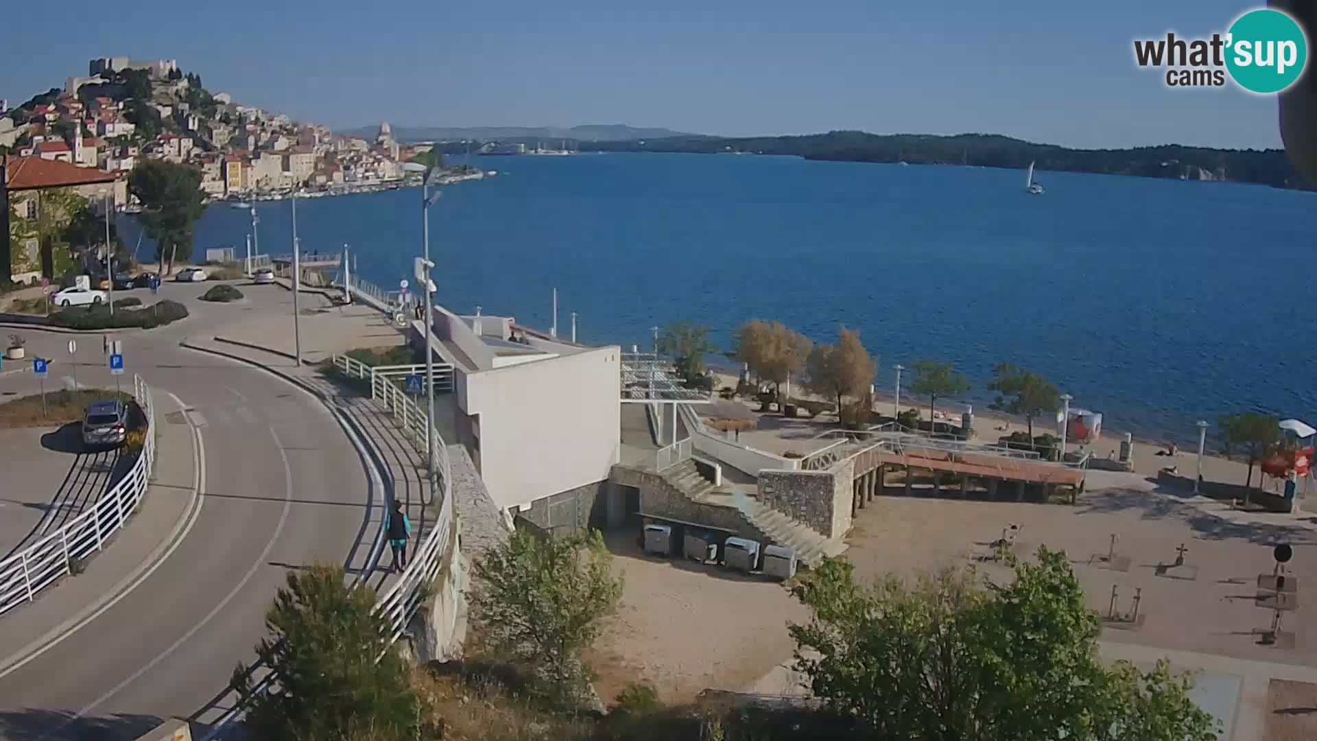 Web kamera Šibenik plaža Banj
