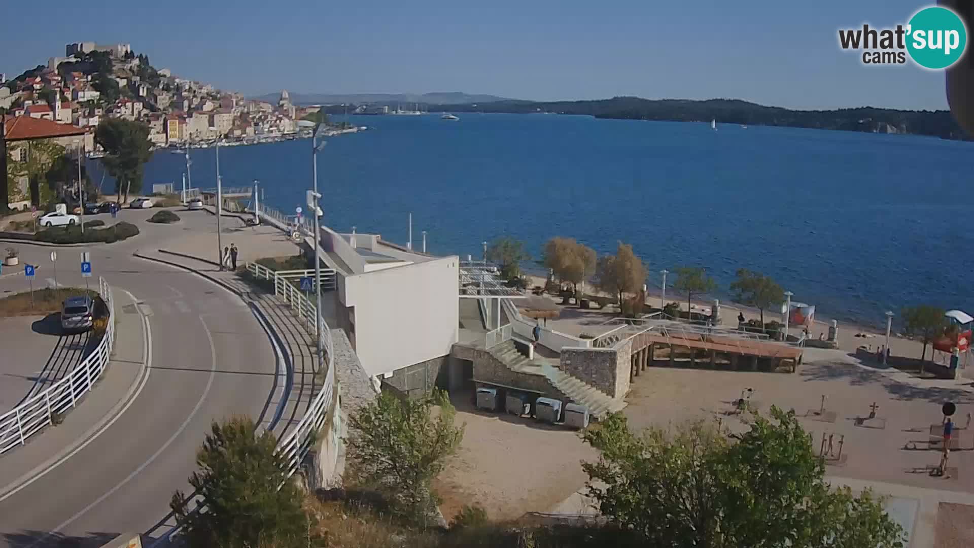 Web kamera Šibenik plaža Banj