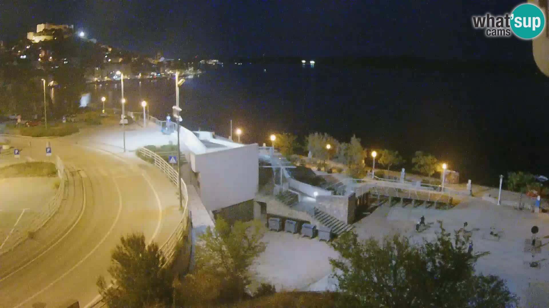 Web kamera Šibenik plaža Banj