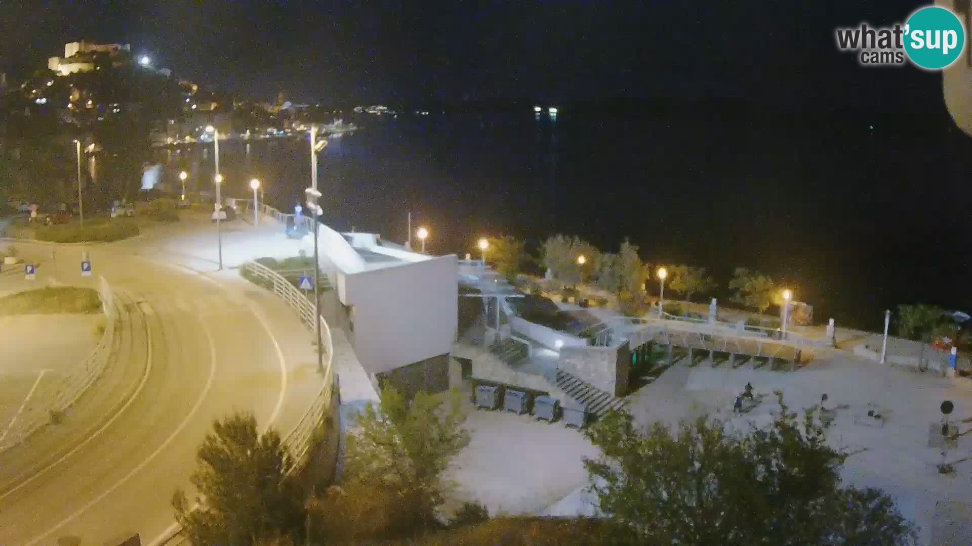 Livecam Sibenico spiaggia Banj