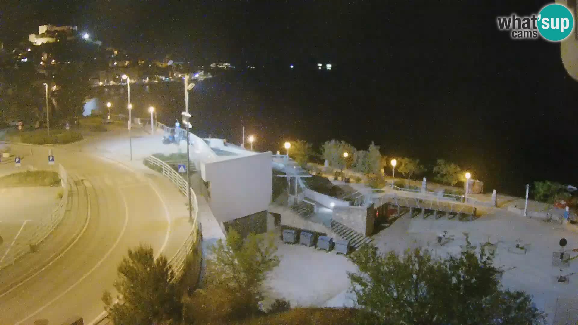 Web kamera Šibenik plaža Banj