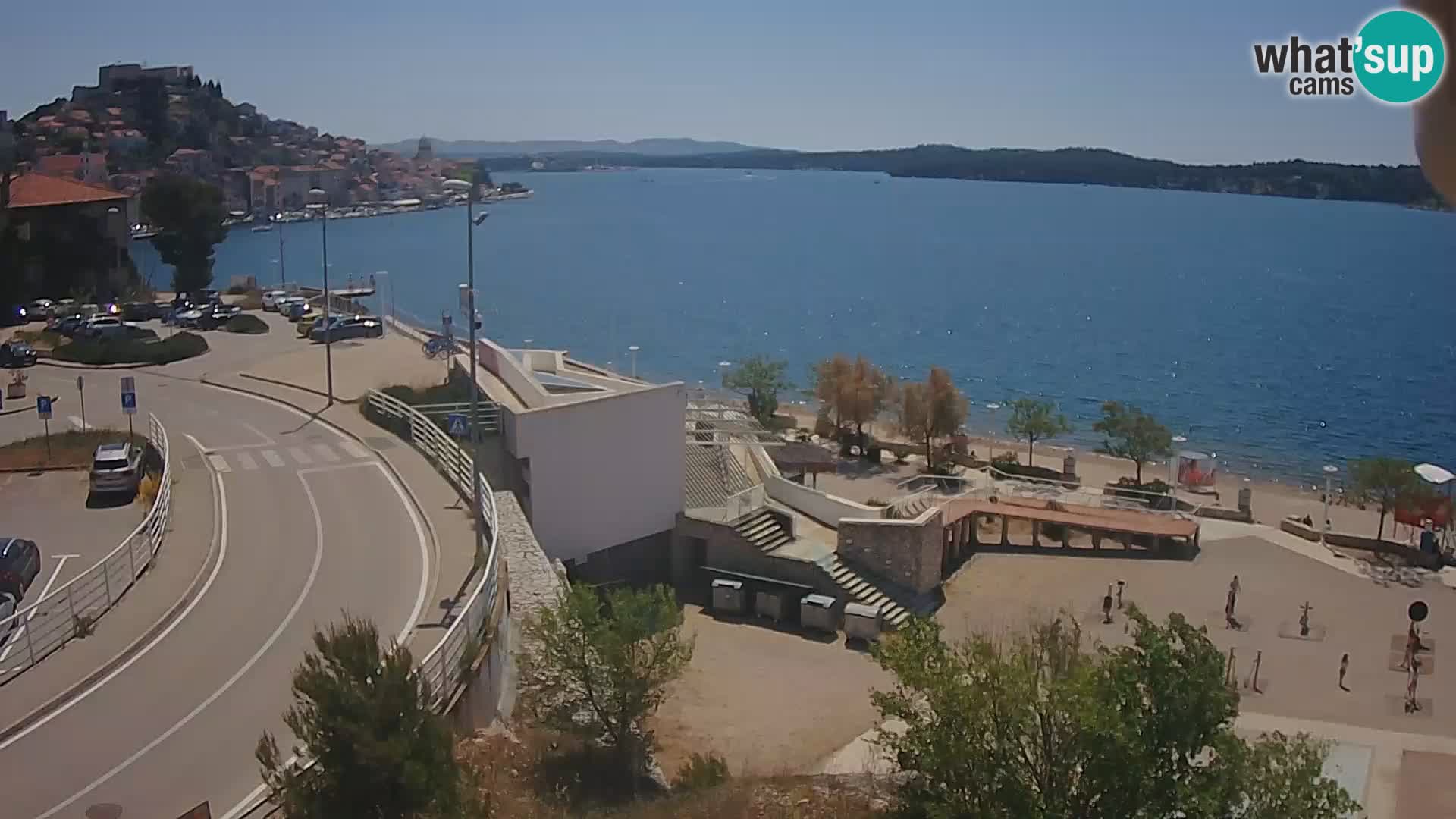 Livecam Sibenico spiaggia Banj