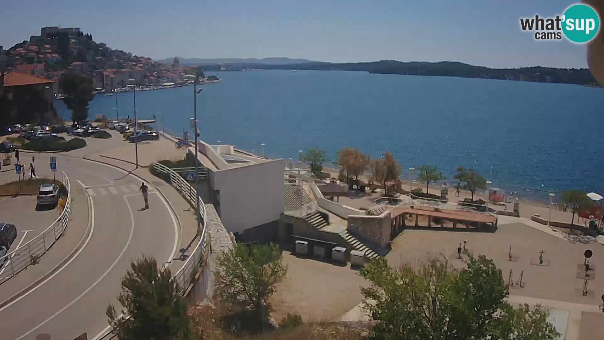 Kamera v živo Šibenik plaža Banj