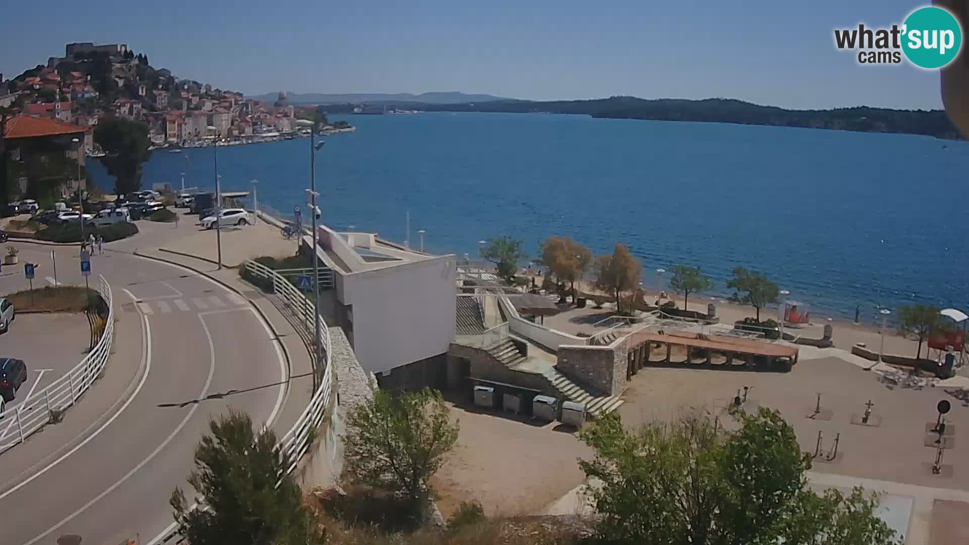 Web kamera Šibenik plaža Banj