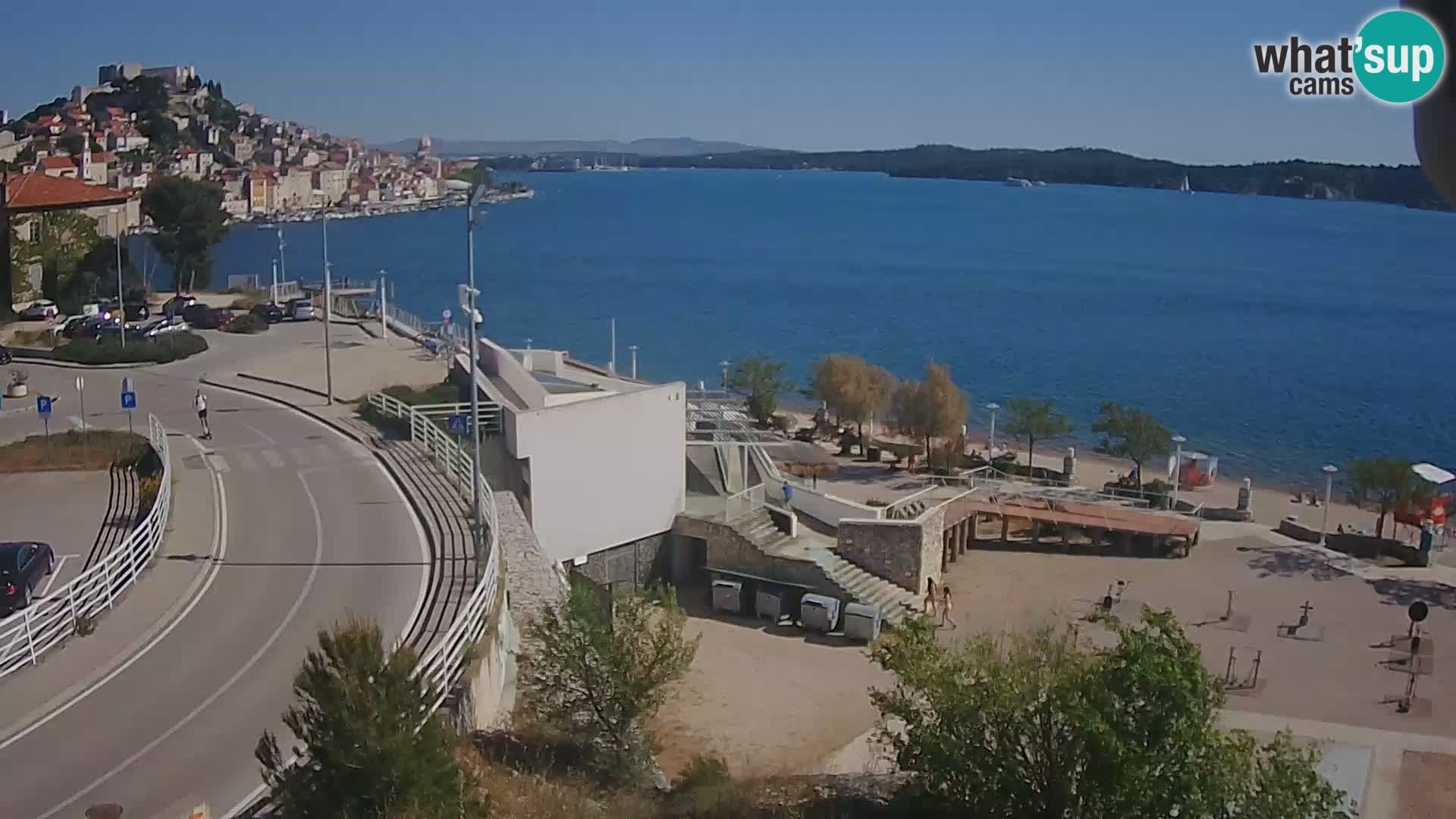 Live Cam Šibenik plage Banj