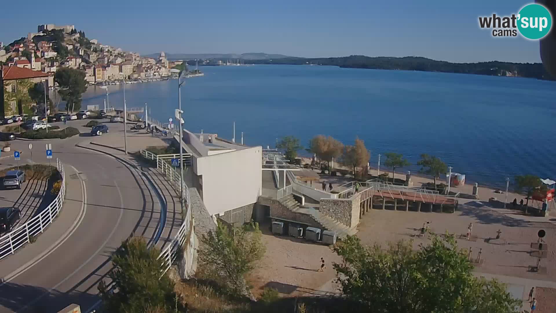 Kamera v živo Šibenik plaža Banj