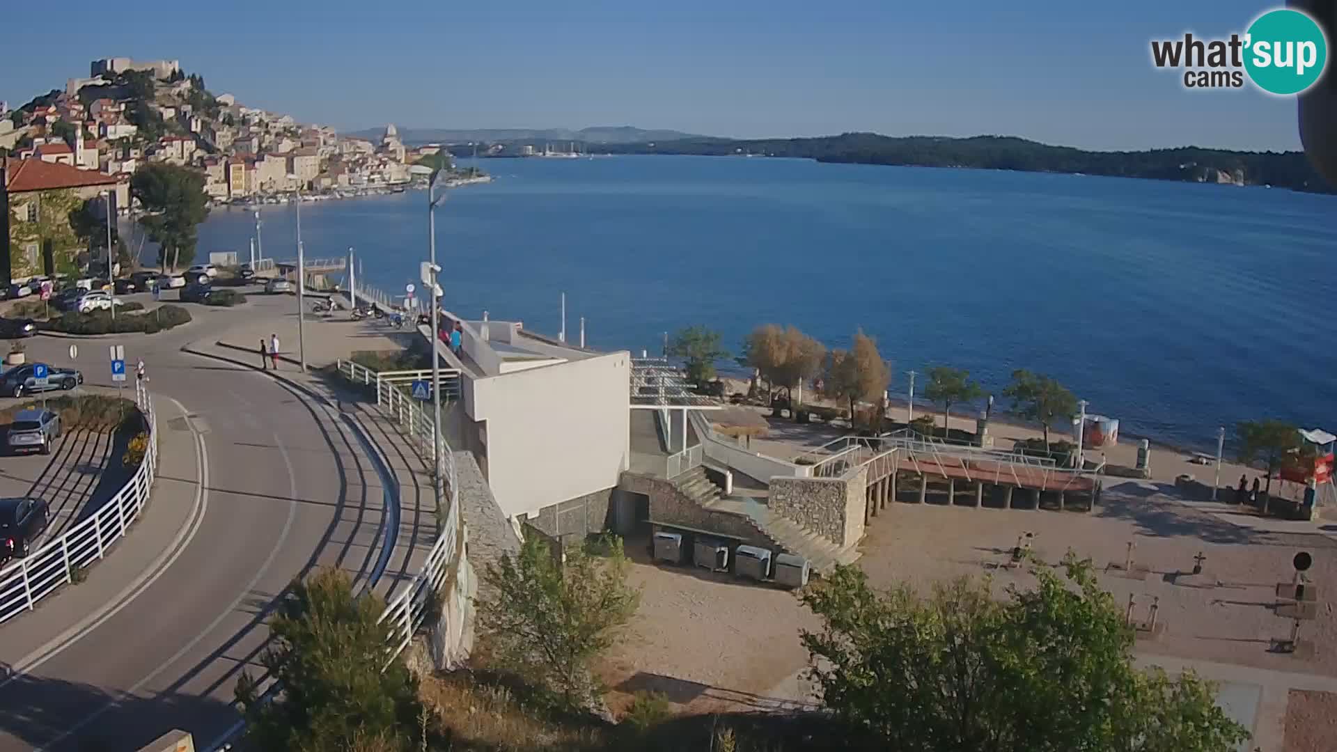 Livecam Sibenico spiaggia Banj