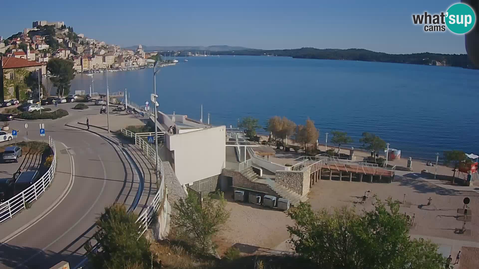 Web kamera Šibenik plaža Banj